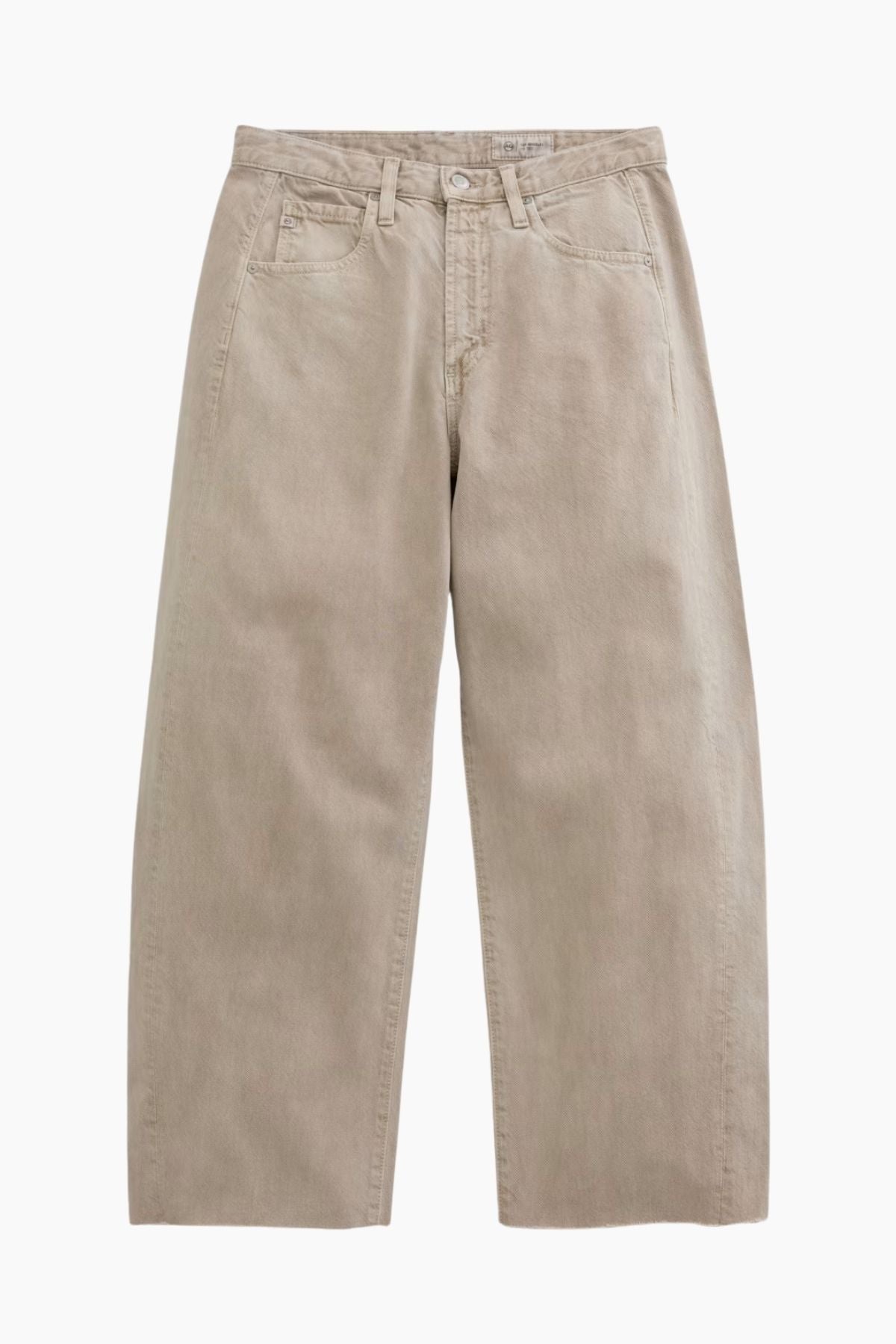 AG Denim Hattie Crop - Sulfur Light Taupe