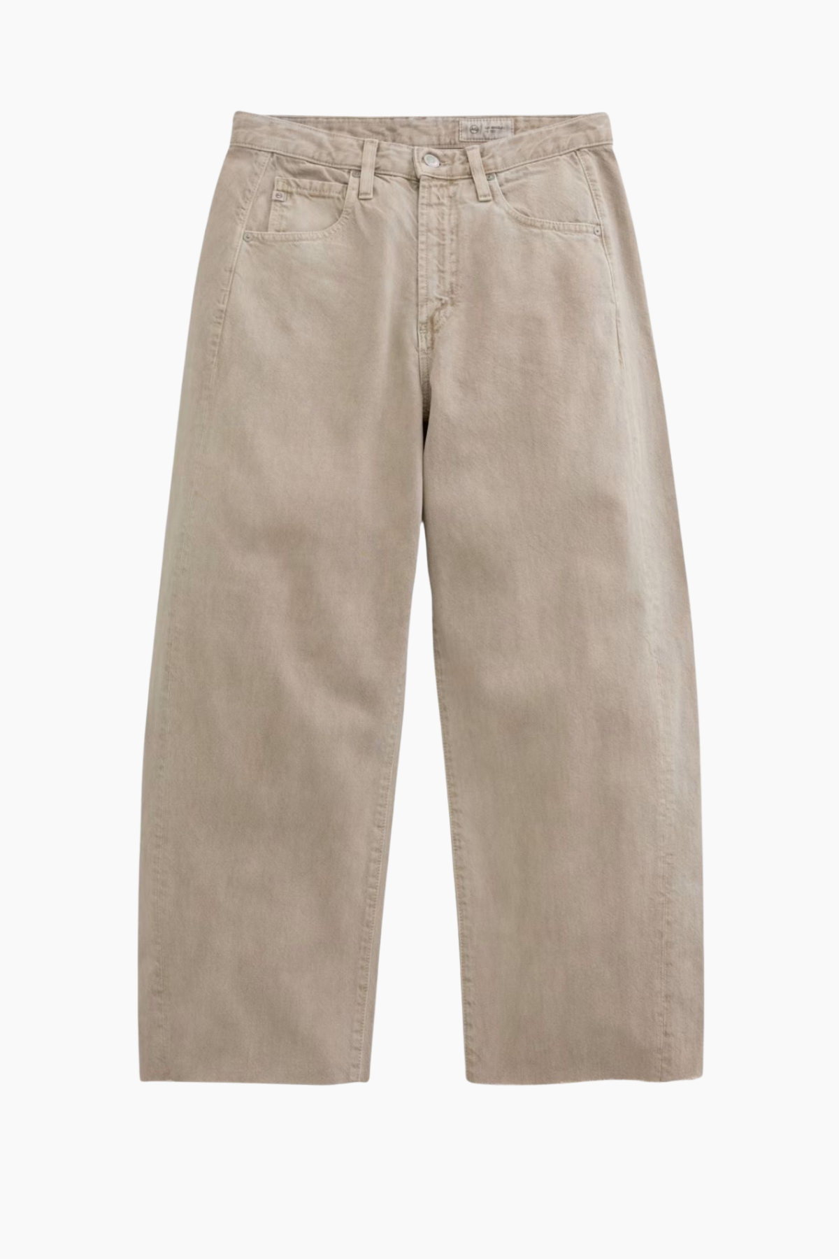 AG Denim Hattie Crop - Sulfur Light Taupe
