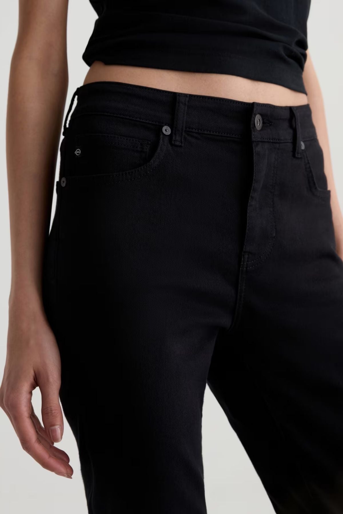 AG Denim Maisie - Super Black