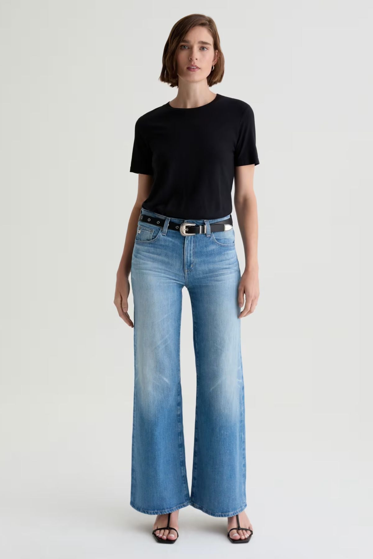 AG Denim Saige Wide Leg - 18 Yrs Bisou