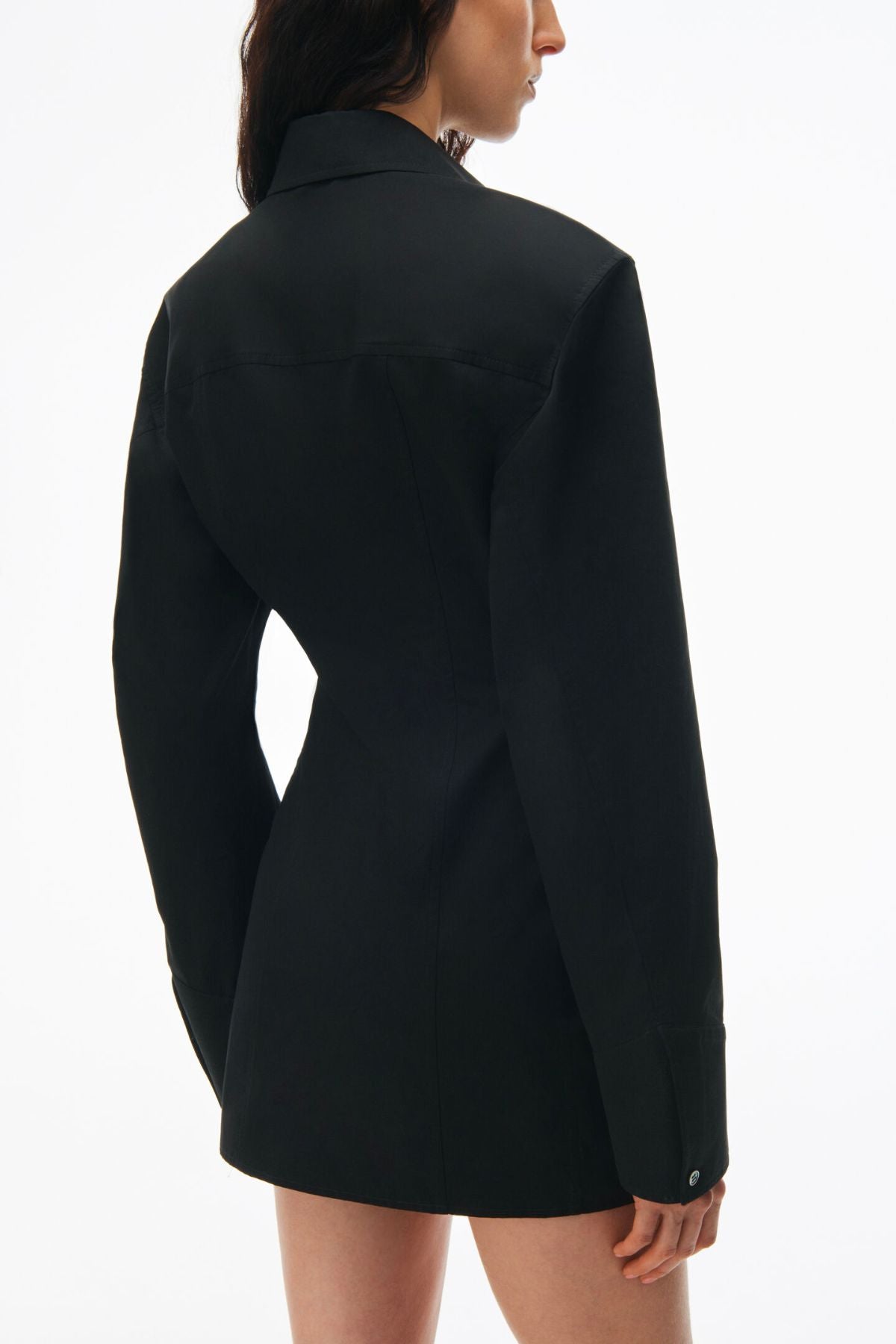 Alexander Wang Mini Shirt Dress - Black