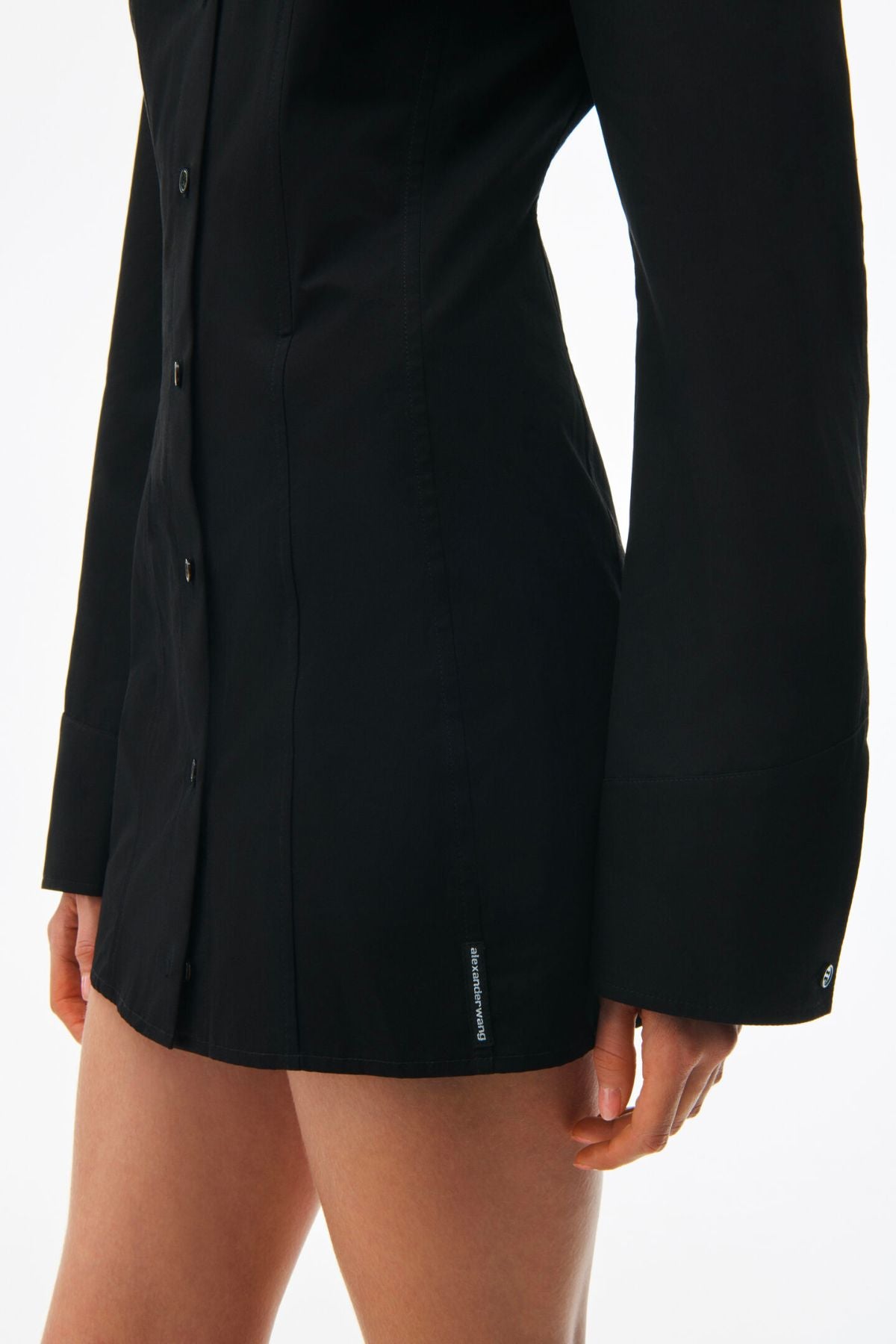 Alexander Wang Mini Shirt Dress - Black