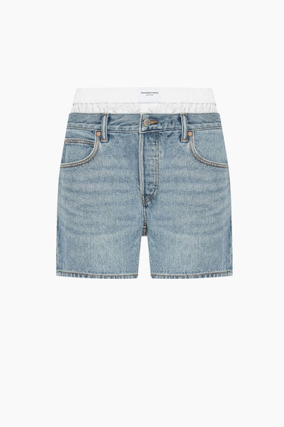 Alexander wang jean shorts hot sale