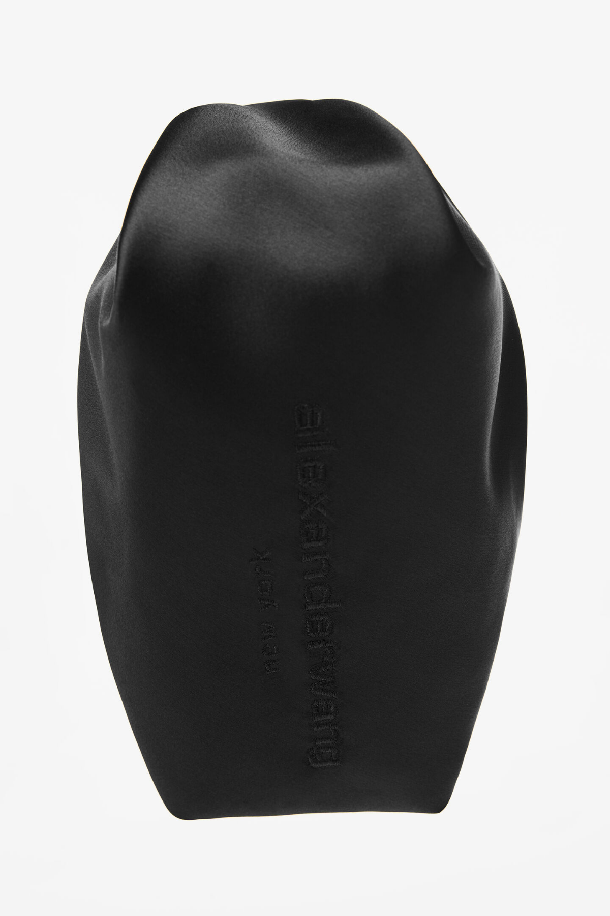Alexander Wang Satin Scrunchie Mini Bag - Black