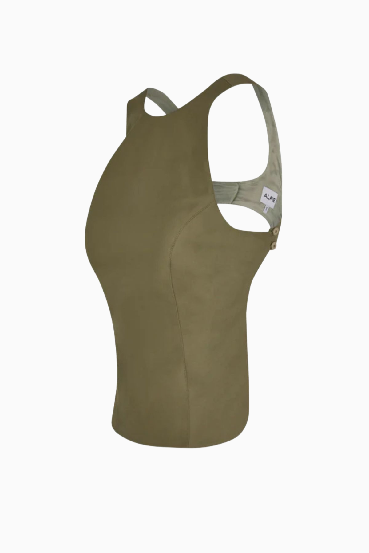 ALFIE Backless Top - Khaki