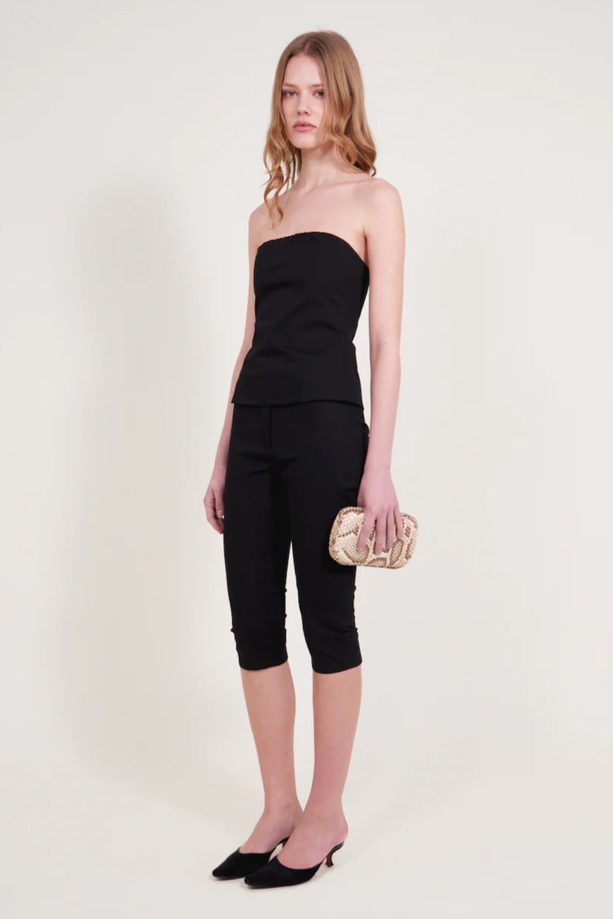 ALFIE Capri Pant - Black