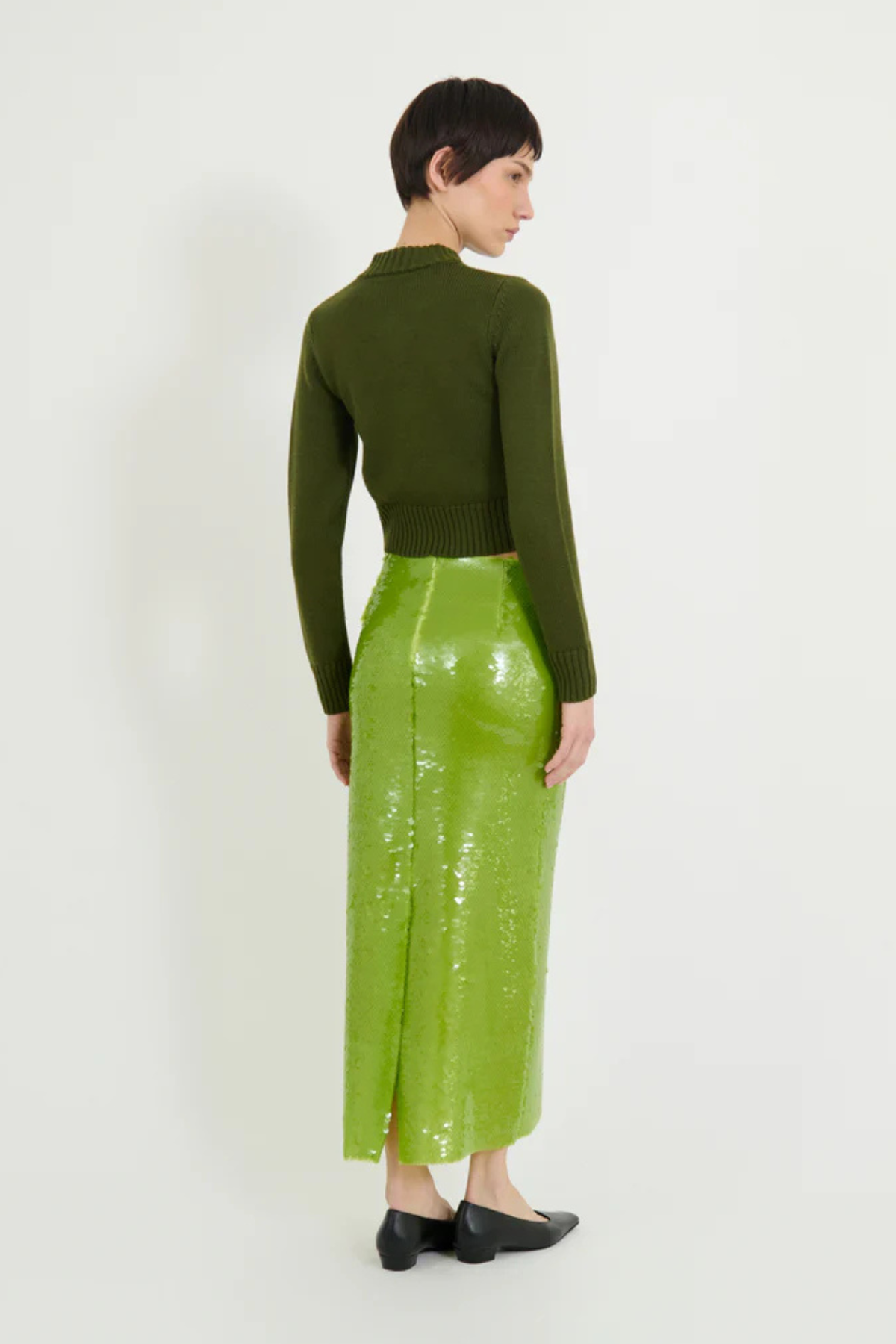 ALFIE Mona Sweater  - Forest Green
