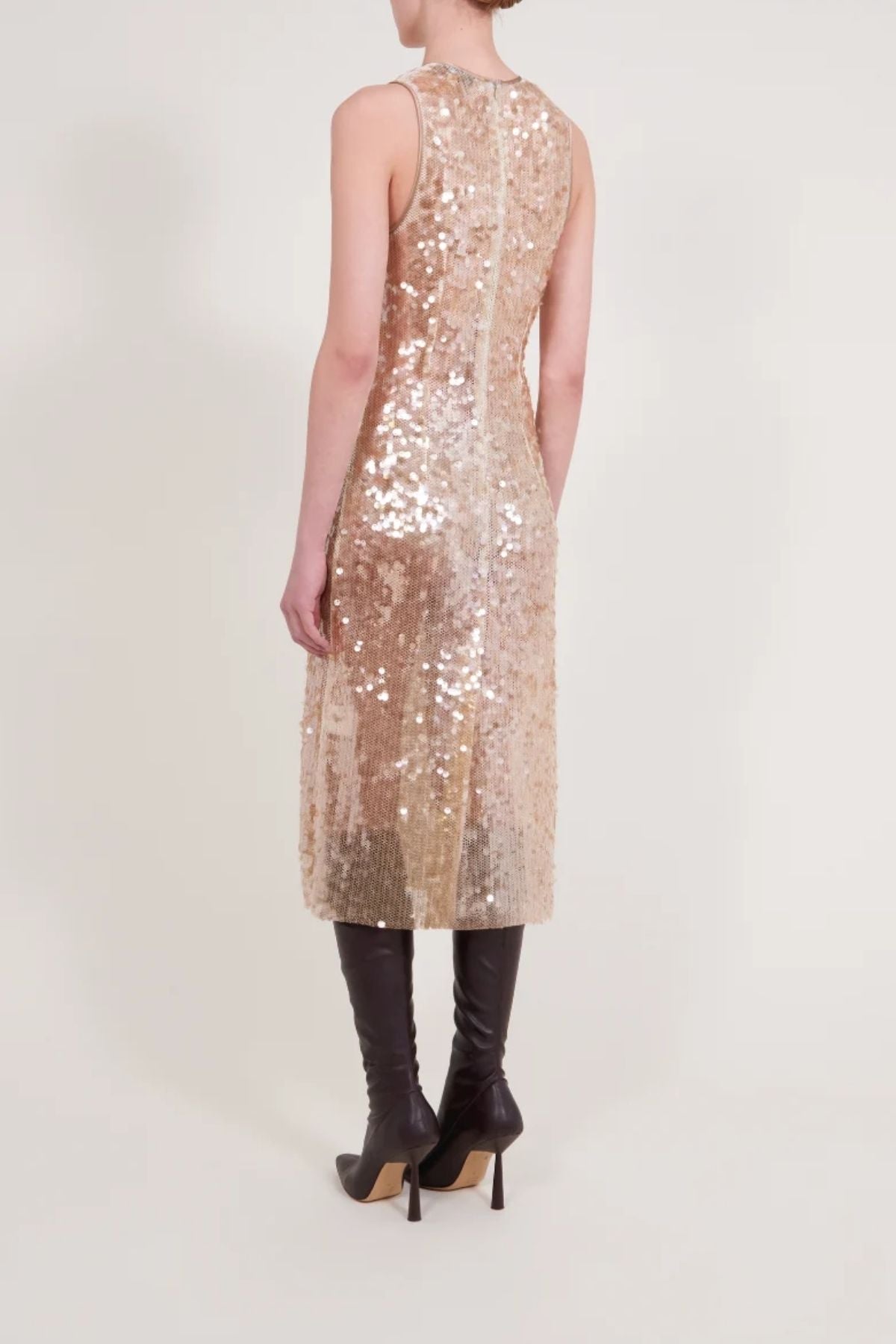 ALFIE Nori Midi Dress - Nude