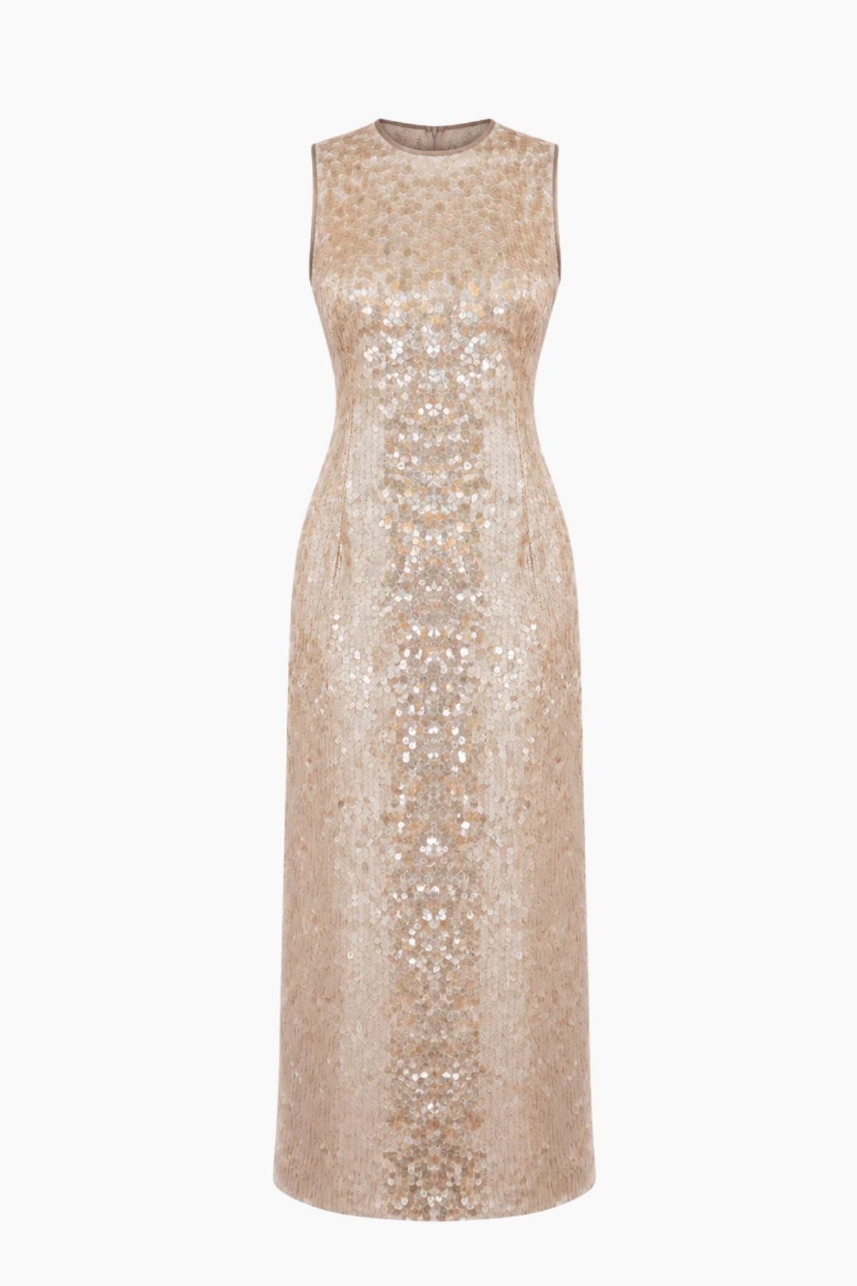 ALFIE Nori Midi Dress - Nude