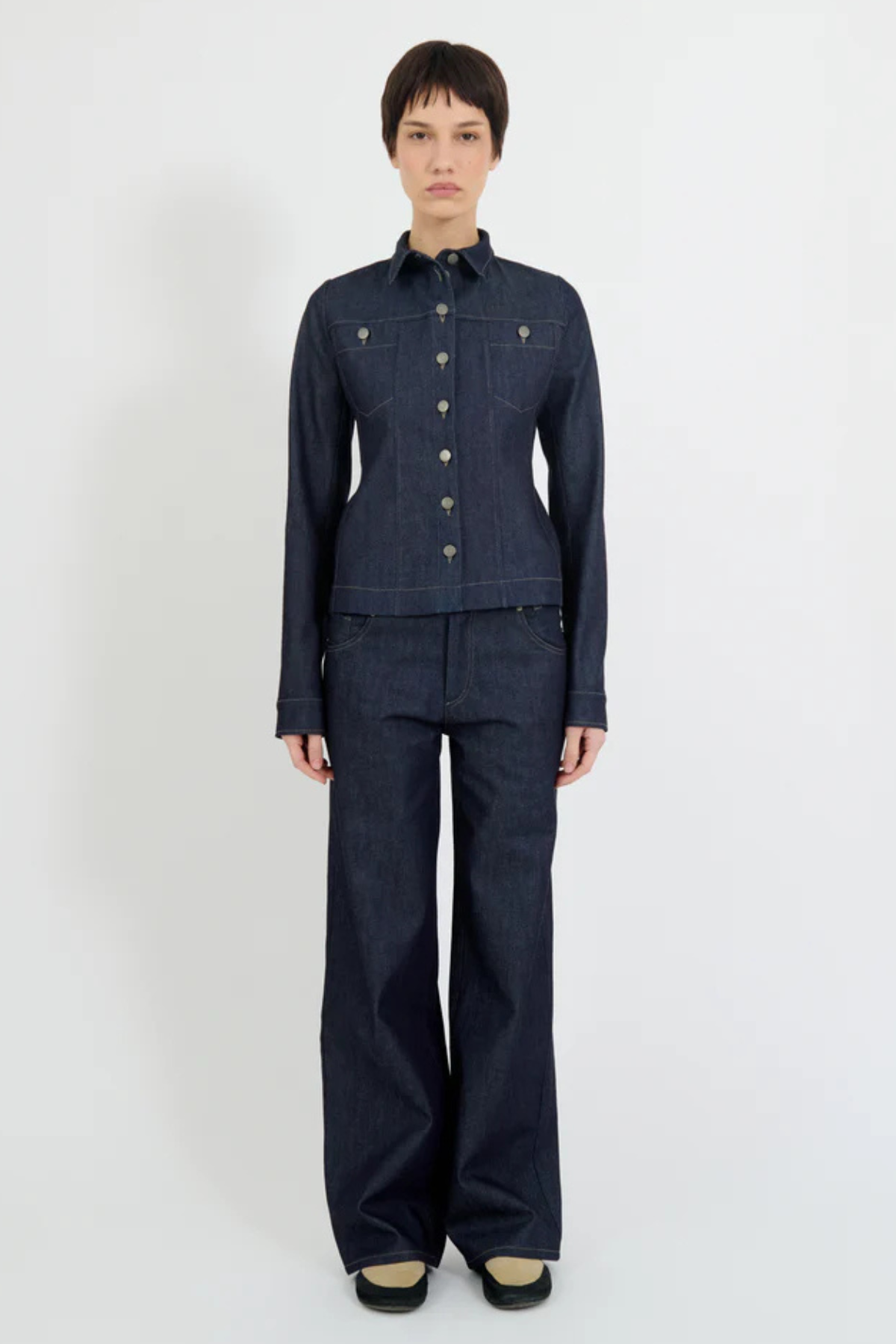 ALFIE Eve Jacket - Dark Blue