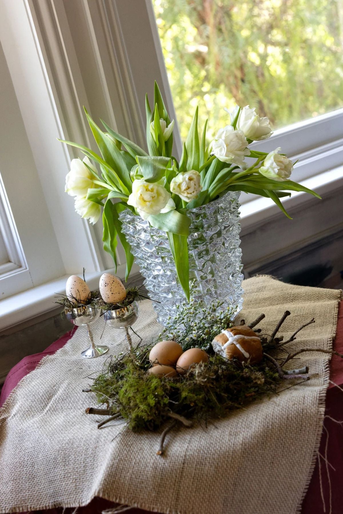 ANTICO 23 x 23.5 Vase - Clear