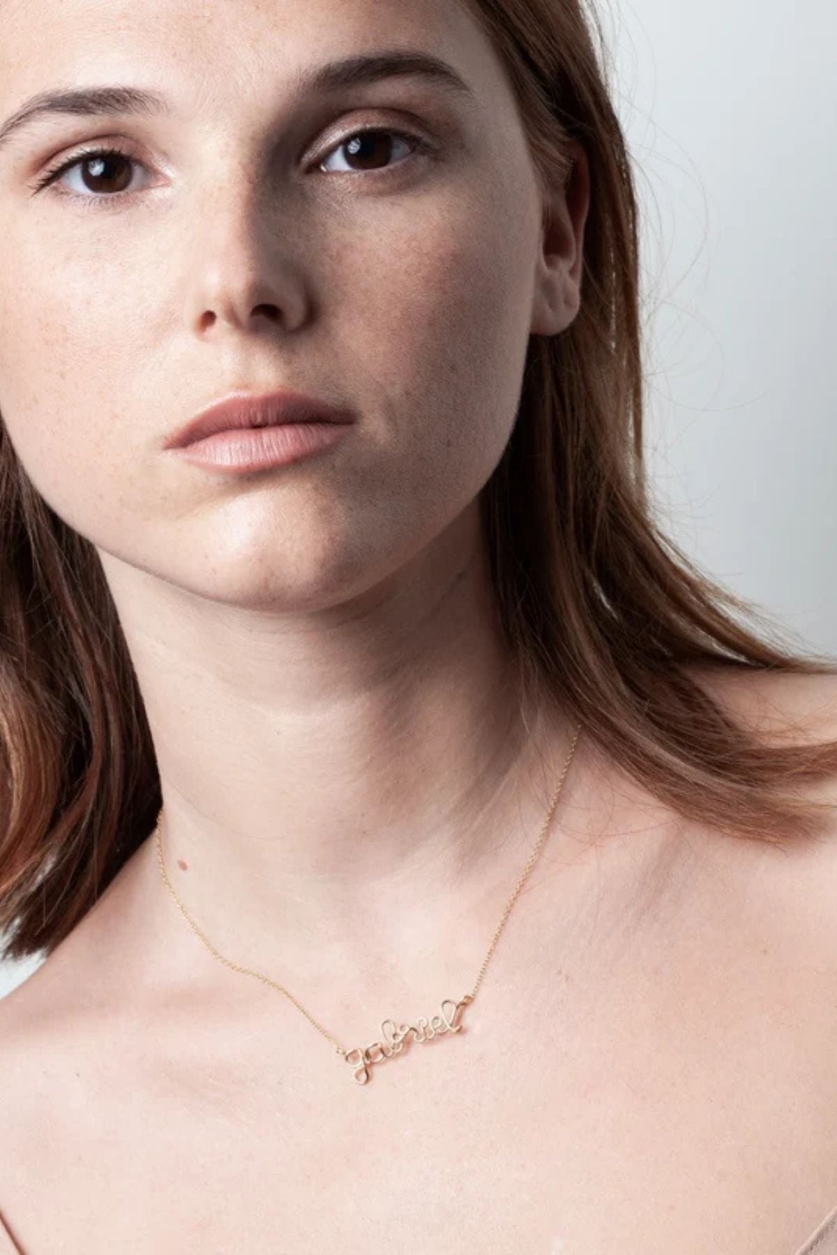 ATELIER PAULIN Richelieu Personalised Necklace - Yellow Gold