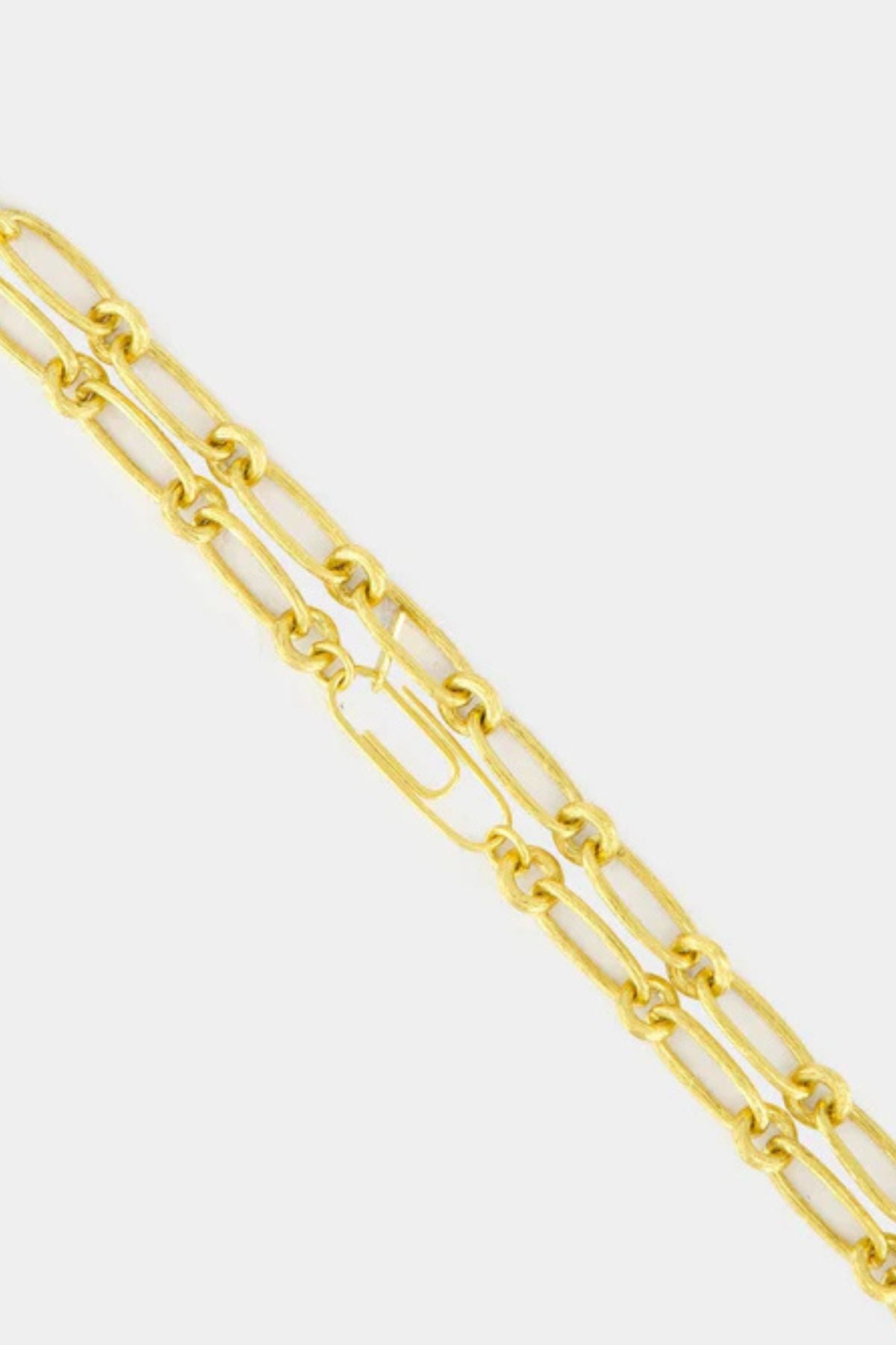 Aurelie Bidermann BAR À CHARMS Necklace - Yellow Gold