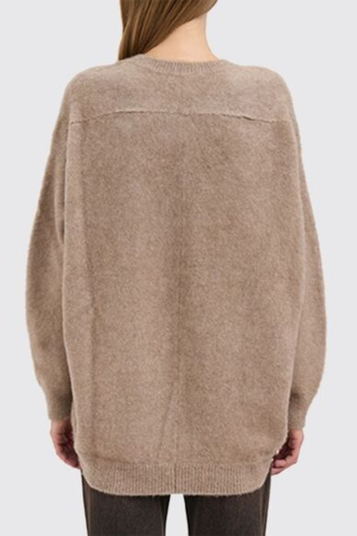 Avant Toi Brushed Cashmere Pullover - Noce