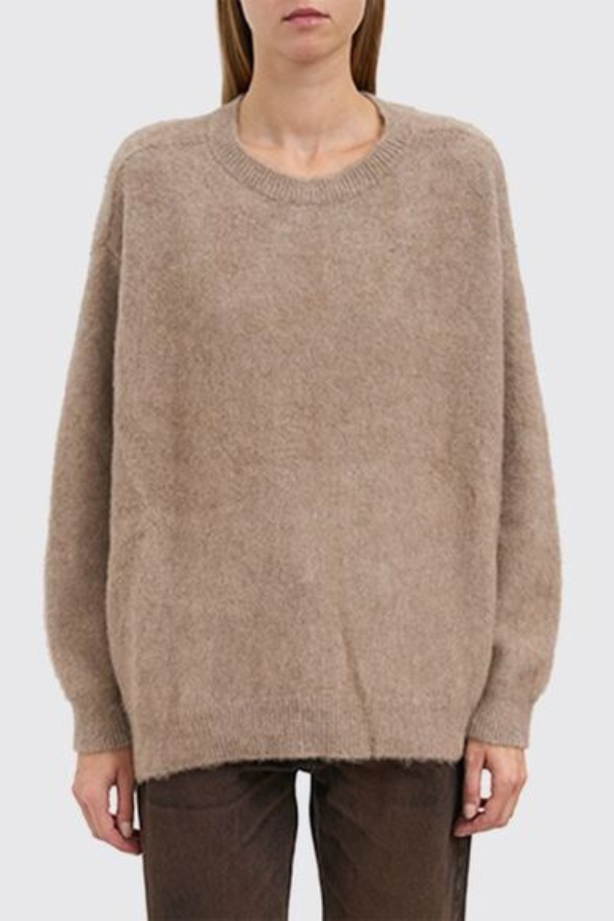 Avant Toi Brushed Cashmere Pullover - Noce