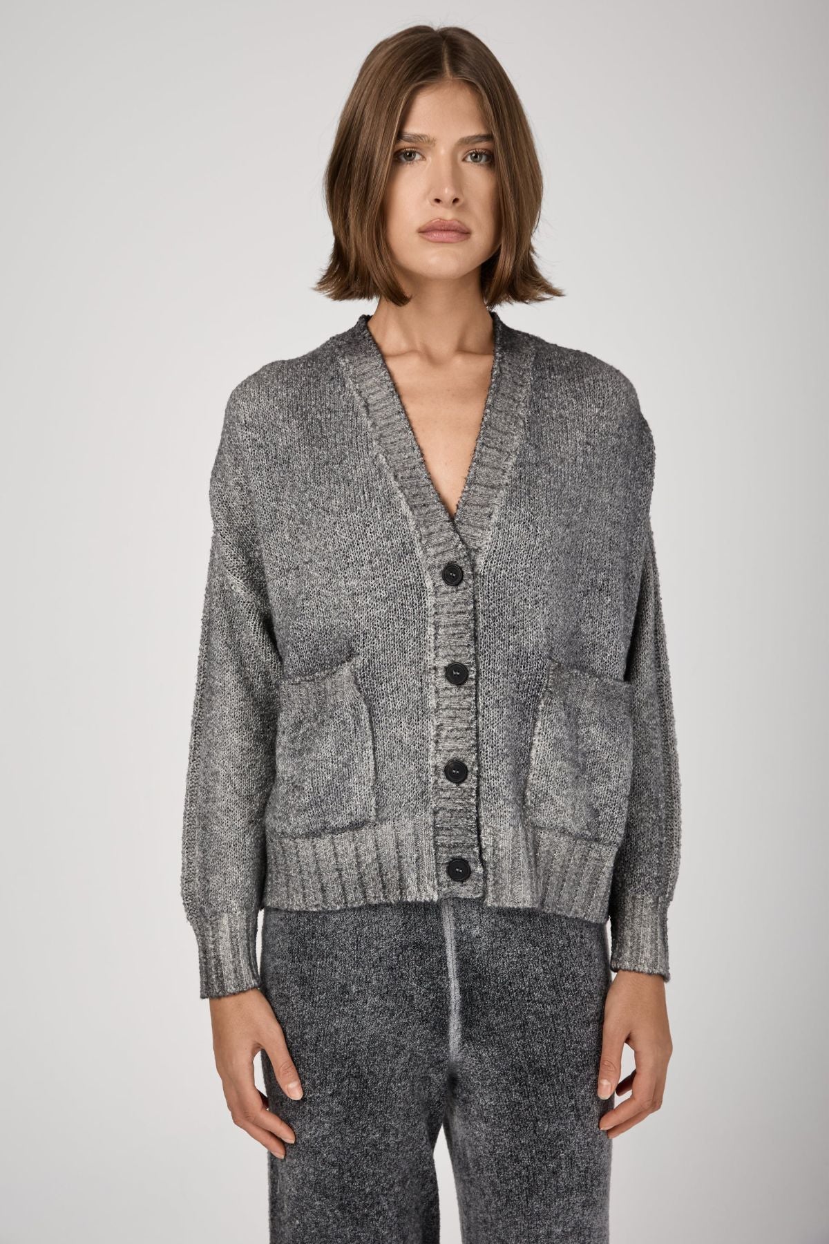 Avant Toi Hand Painted Malfile Cardigan - Husky