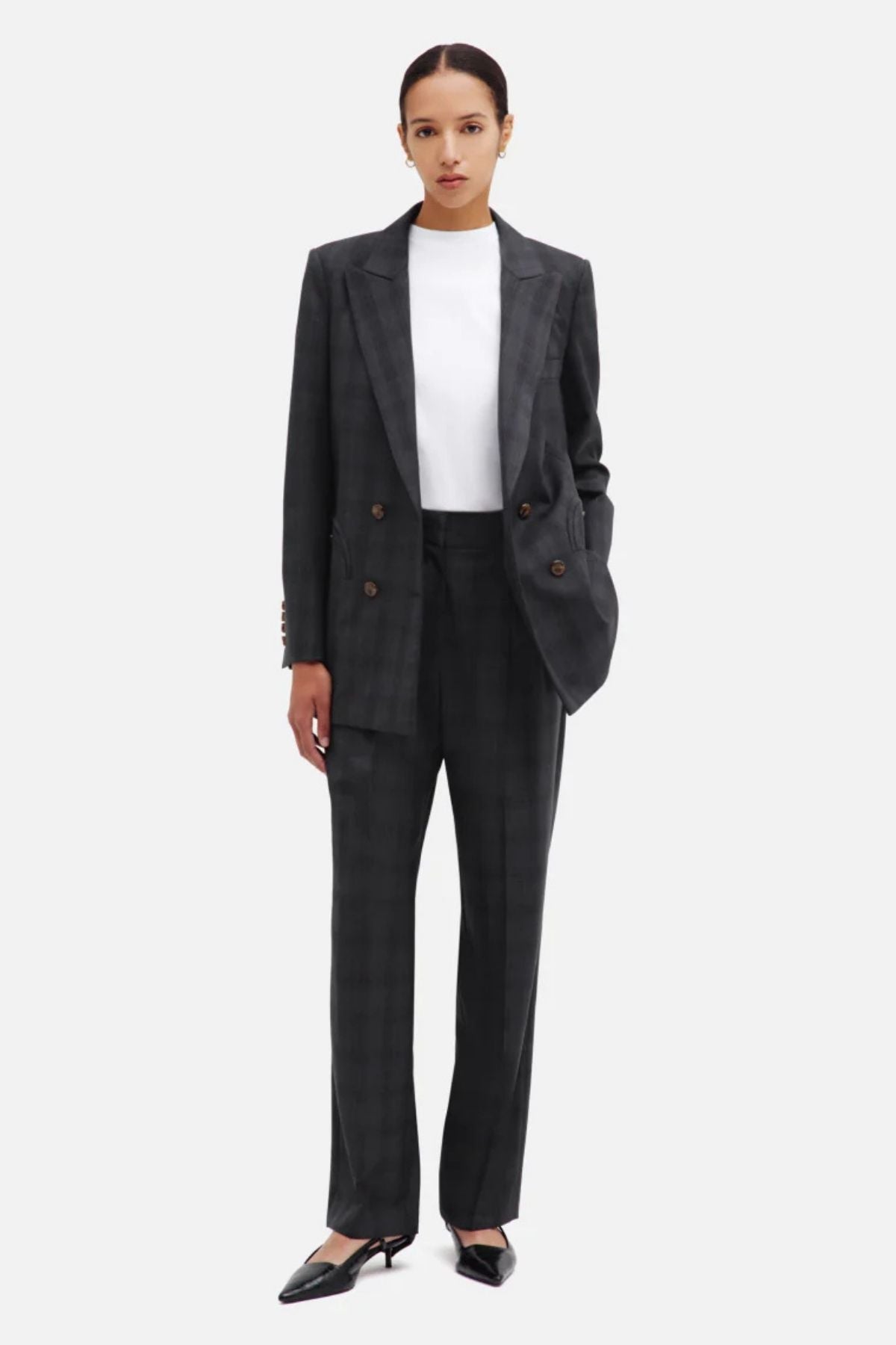 BLAZÉ Milano Bravado Fox Pants - Grey