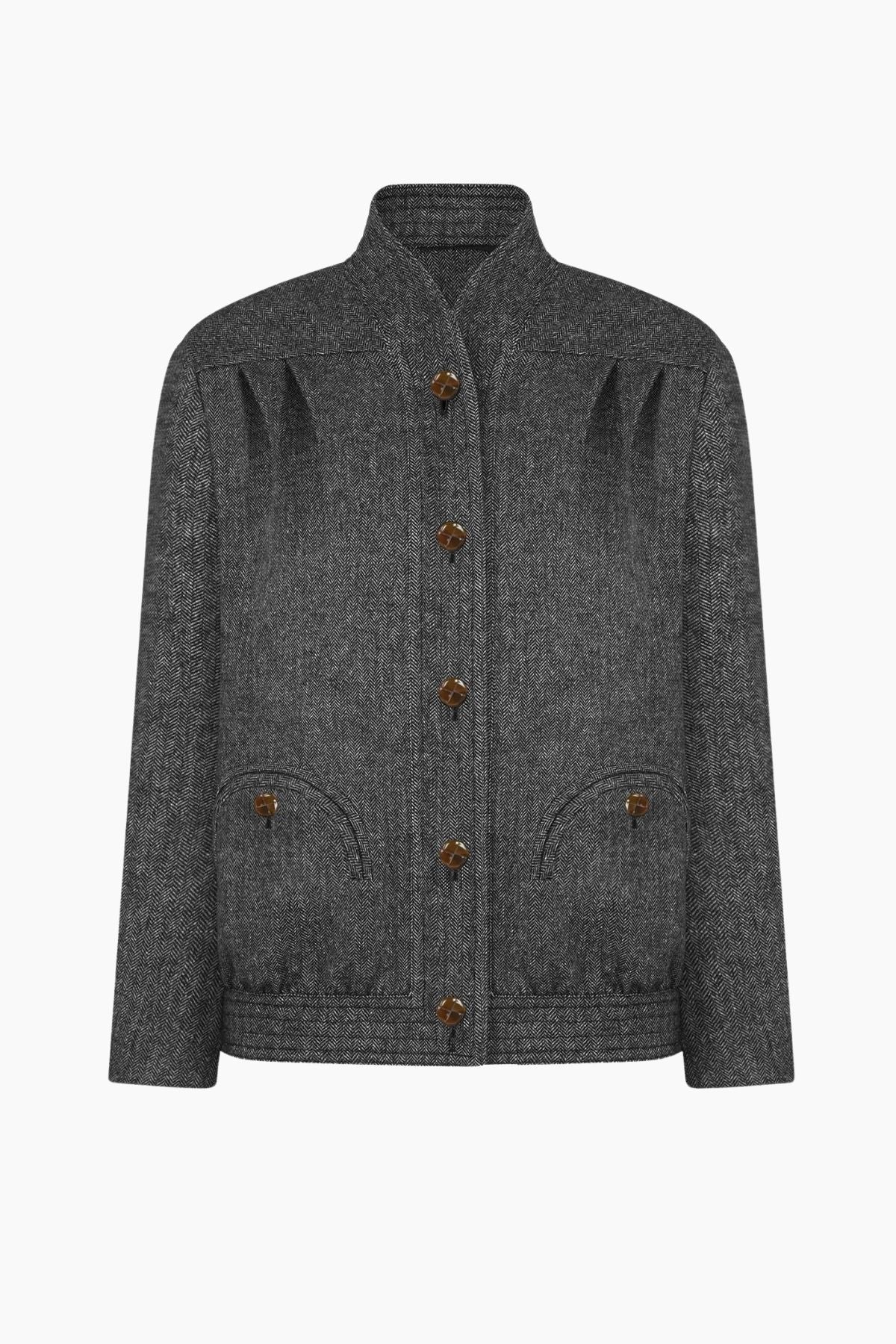 BLAZÉ Milano J Line Coiba Jacket - Black & White