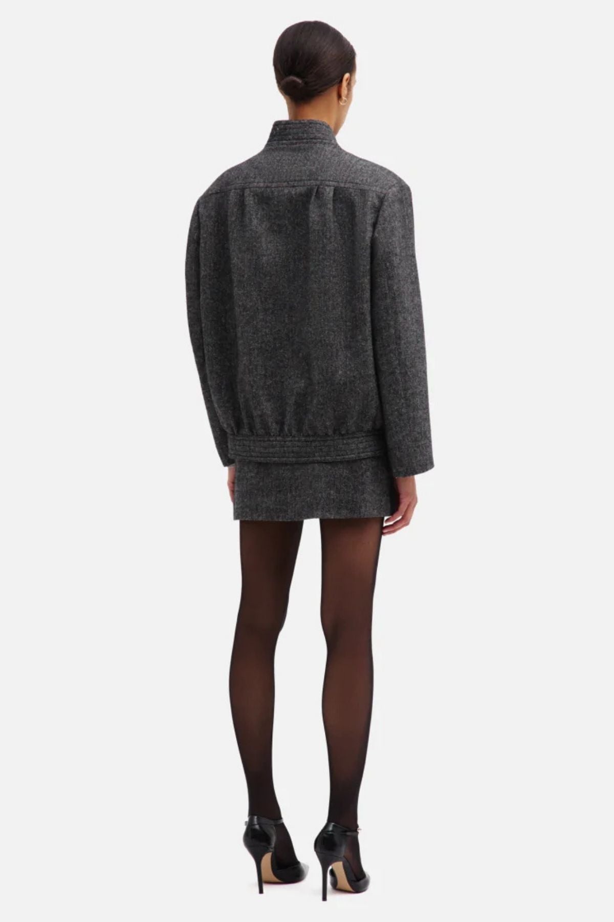 BLAZÉ Milano J Line Coiba Jacket - Black & White