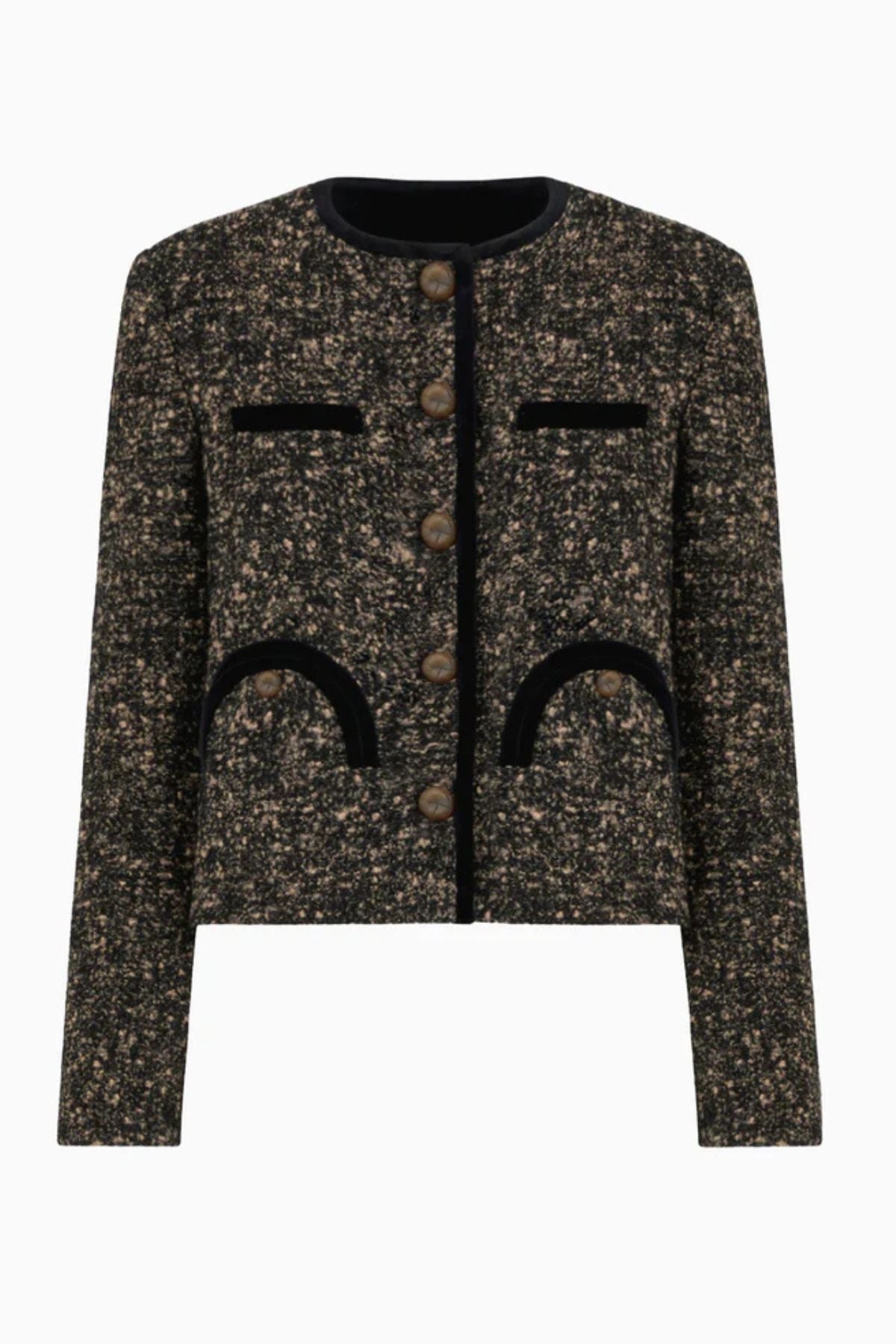 BLAZÉ Milano Katara Shamo Bolero - Brown