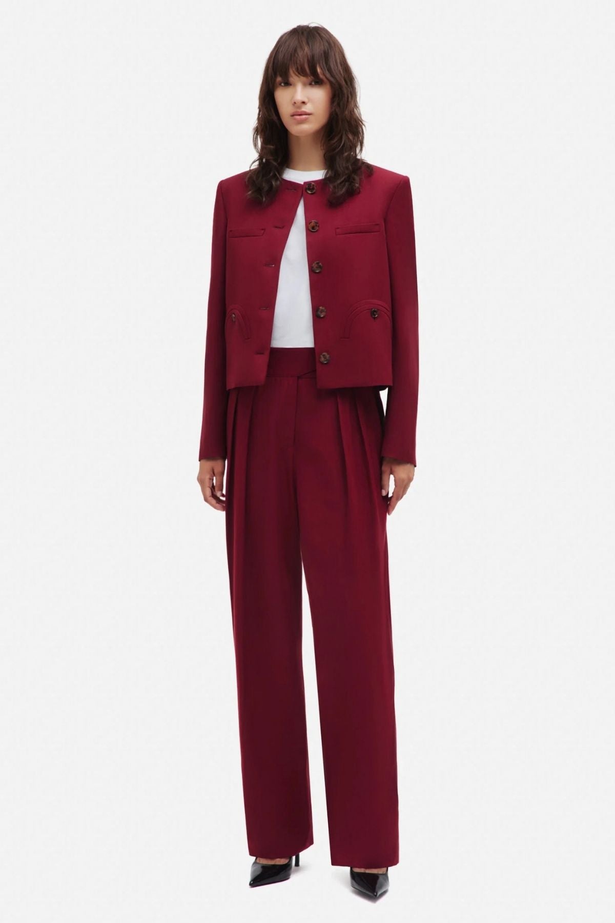 BLAZÉ Milano O'Madeleine Shamo Bolero - Wine