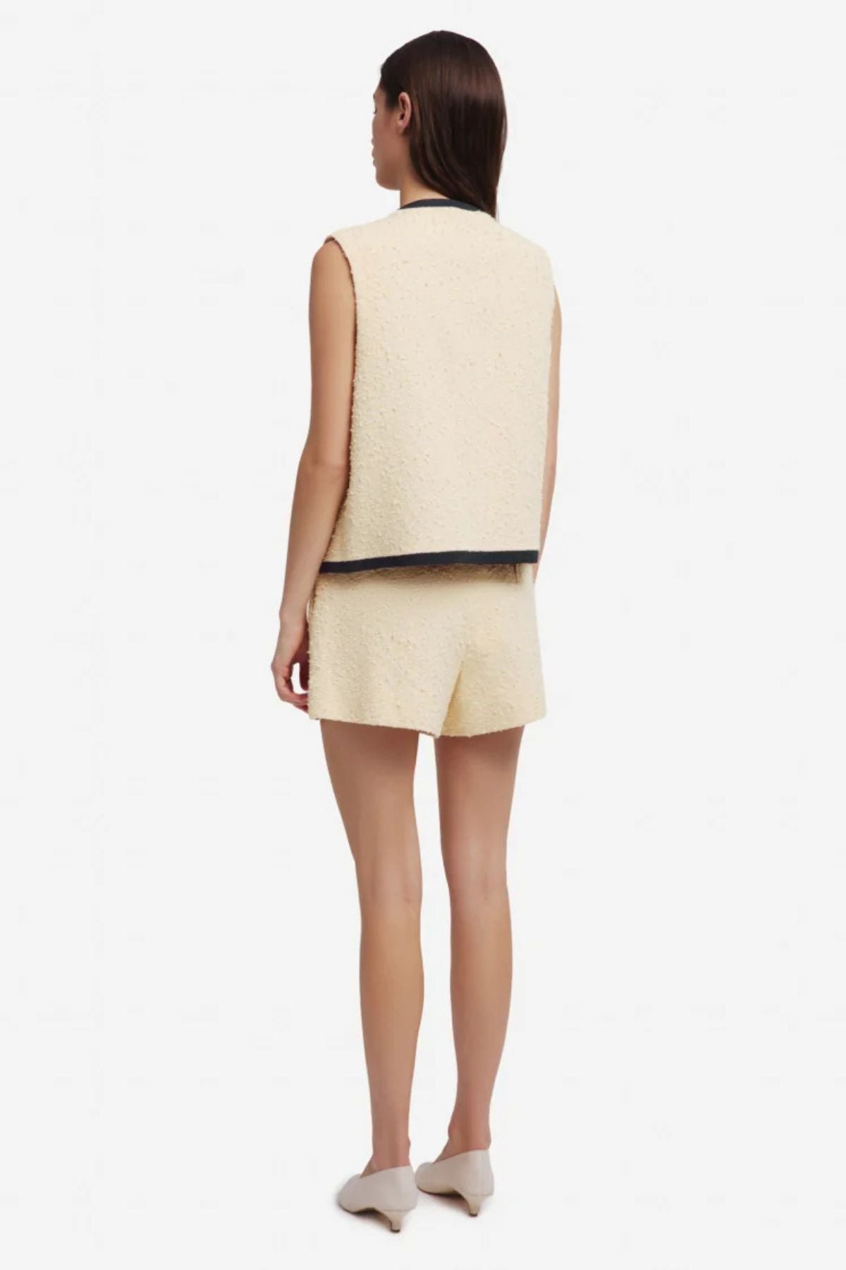 BLAZÉ Milano Orinda Gliss Gilet - Butter