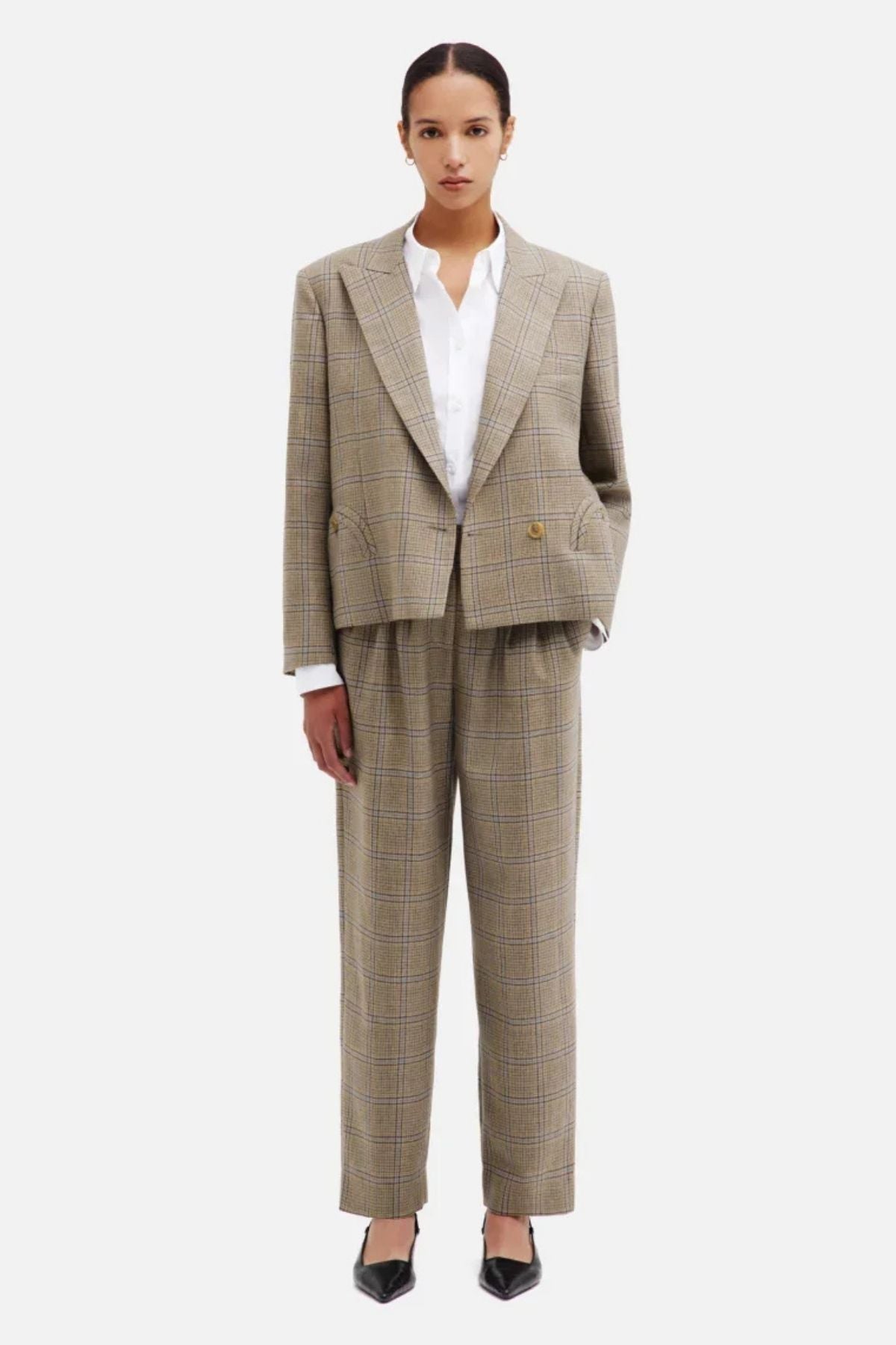 BLAZÉ Milano Saona Sunfire Blazer - Beige