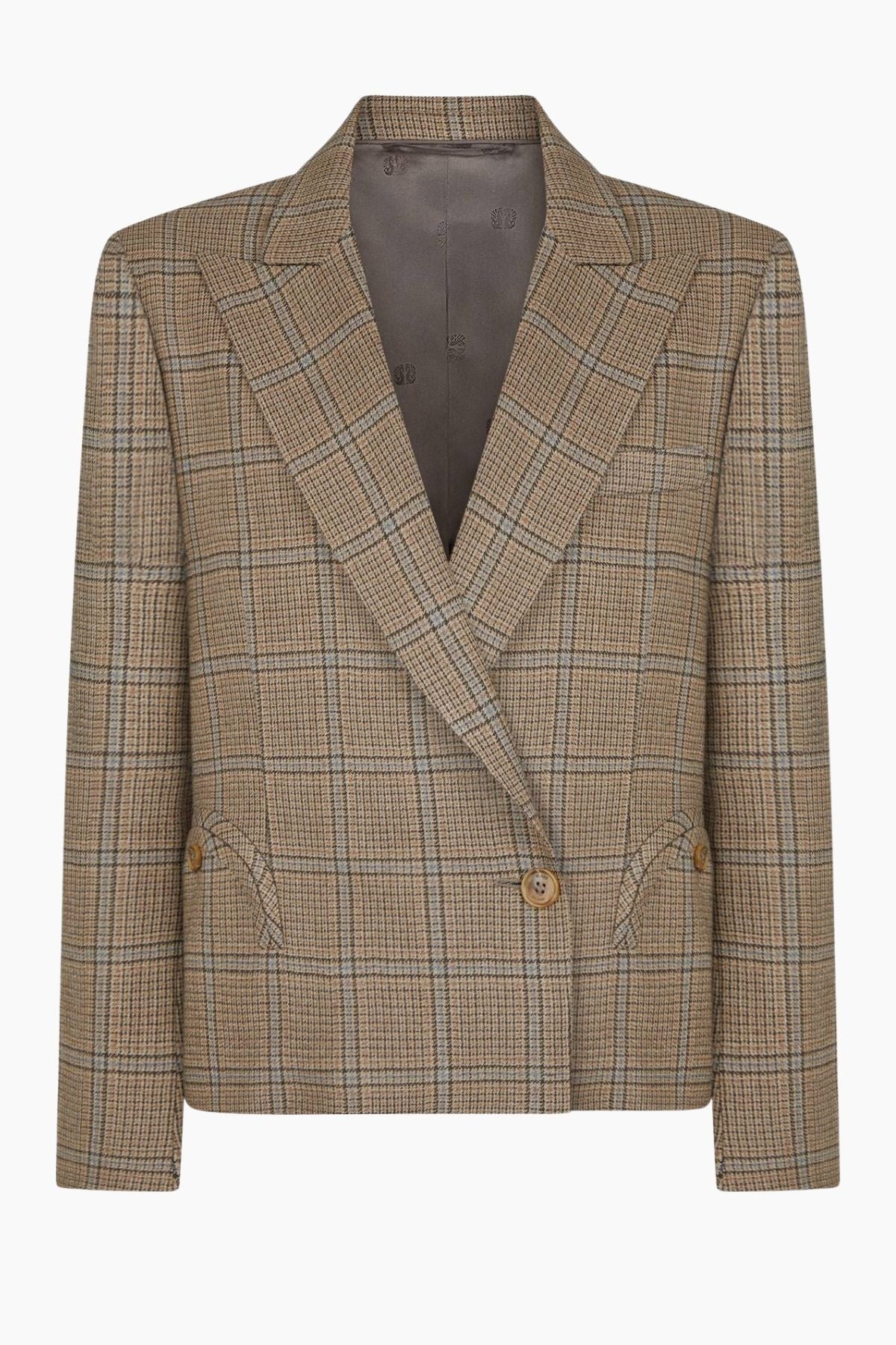 BLAZÉ Milano Saona Sunfire Blazer - Beige