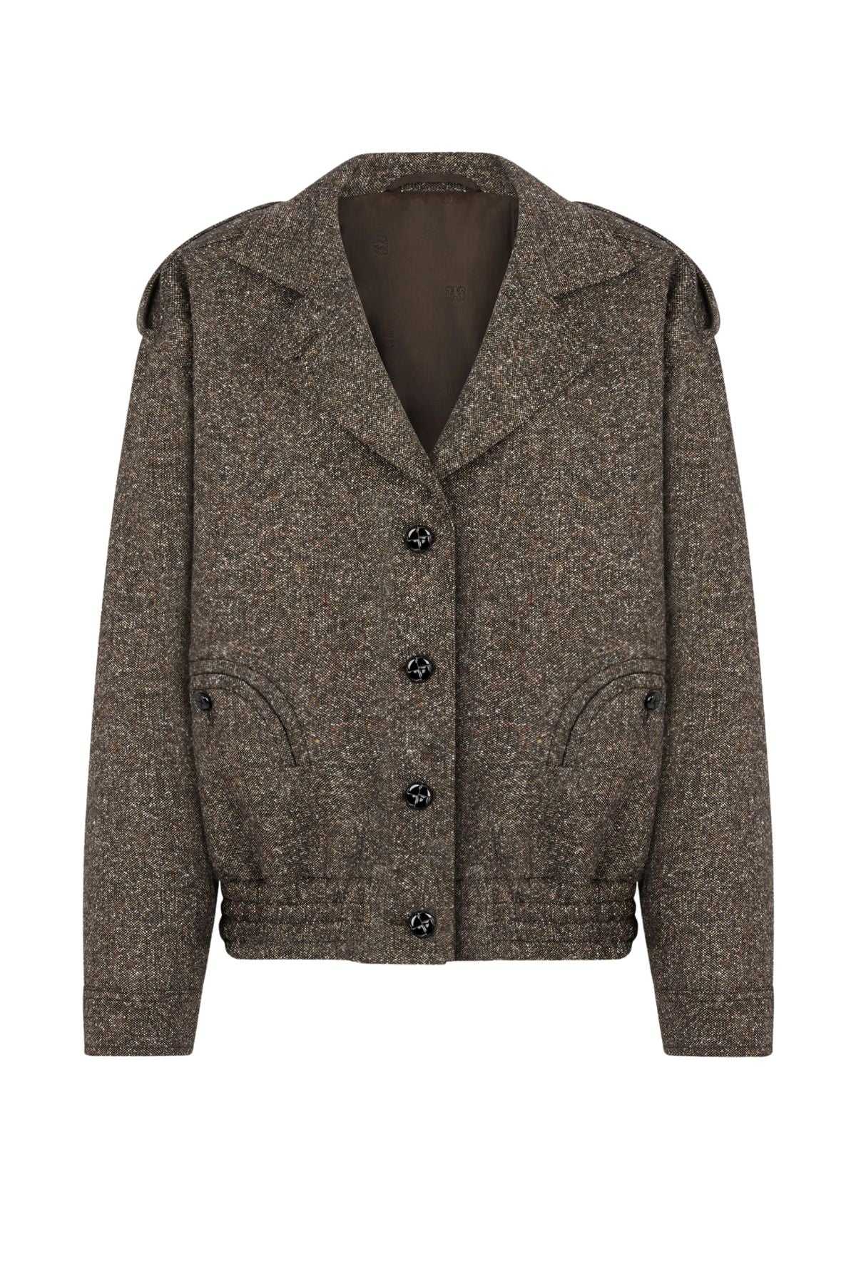 BLAZÉ Milano Sarissa Charlie Bomber - Brown