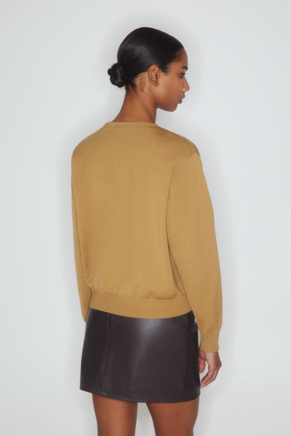 Blazé Milano Sebright V-Neck Cardigan - Camel