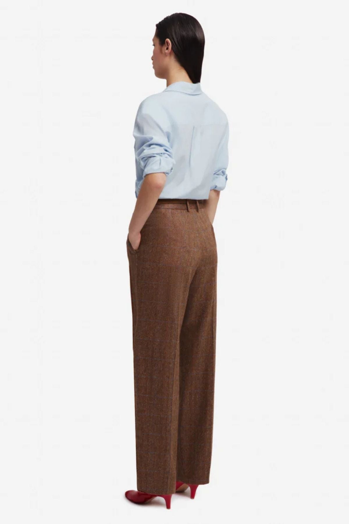 BLAZÉ Milano Takanuya Fox Pants - Cherrywood