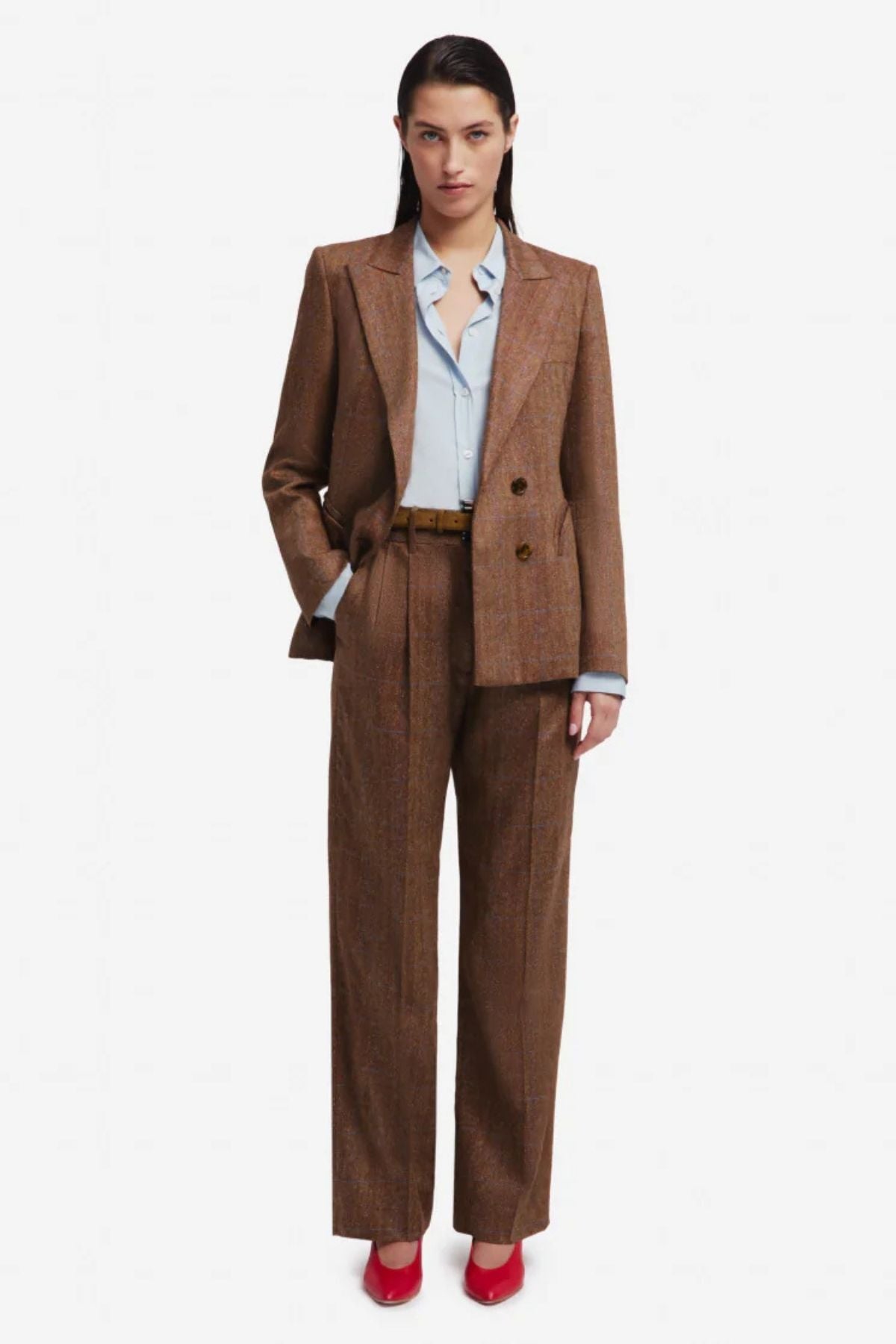 BLAZÉ Milano Takanuya Fox Pants - Cherrywood