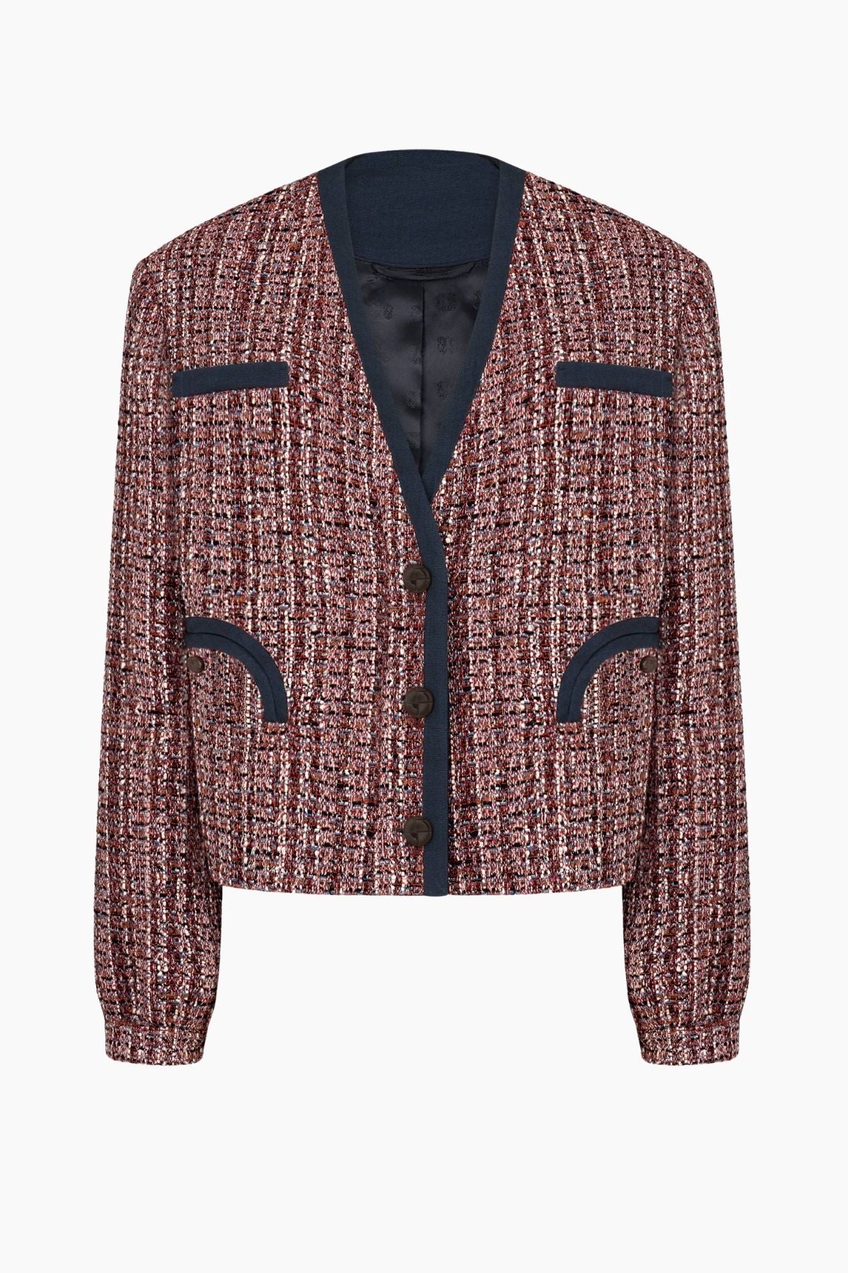 BLAZÉ Milano Willy Riviera Bolero - Blue Red