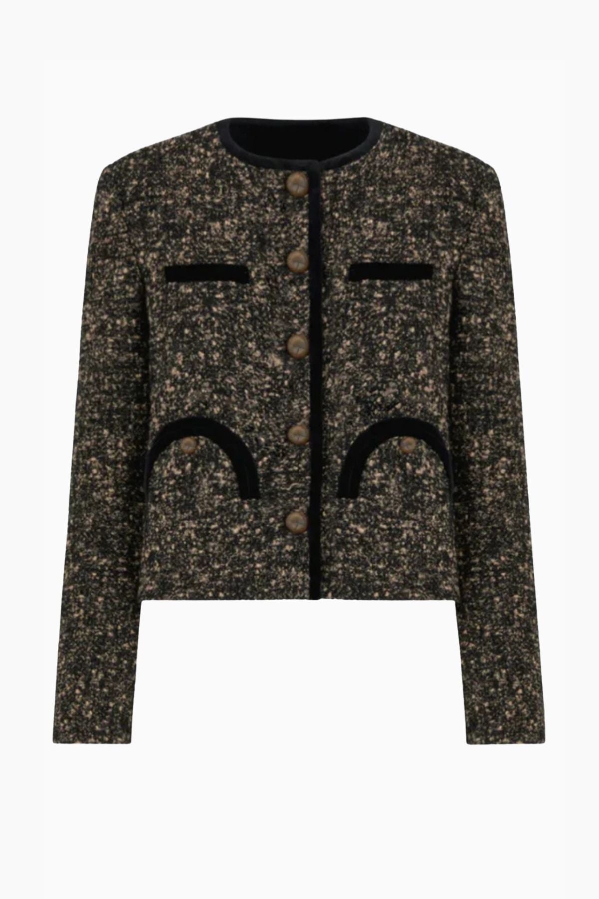 BLAZÉ Milano Katara Shamo Bolero - Brown