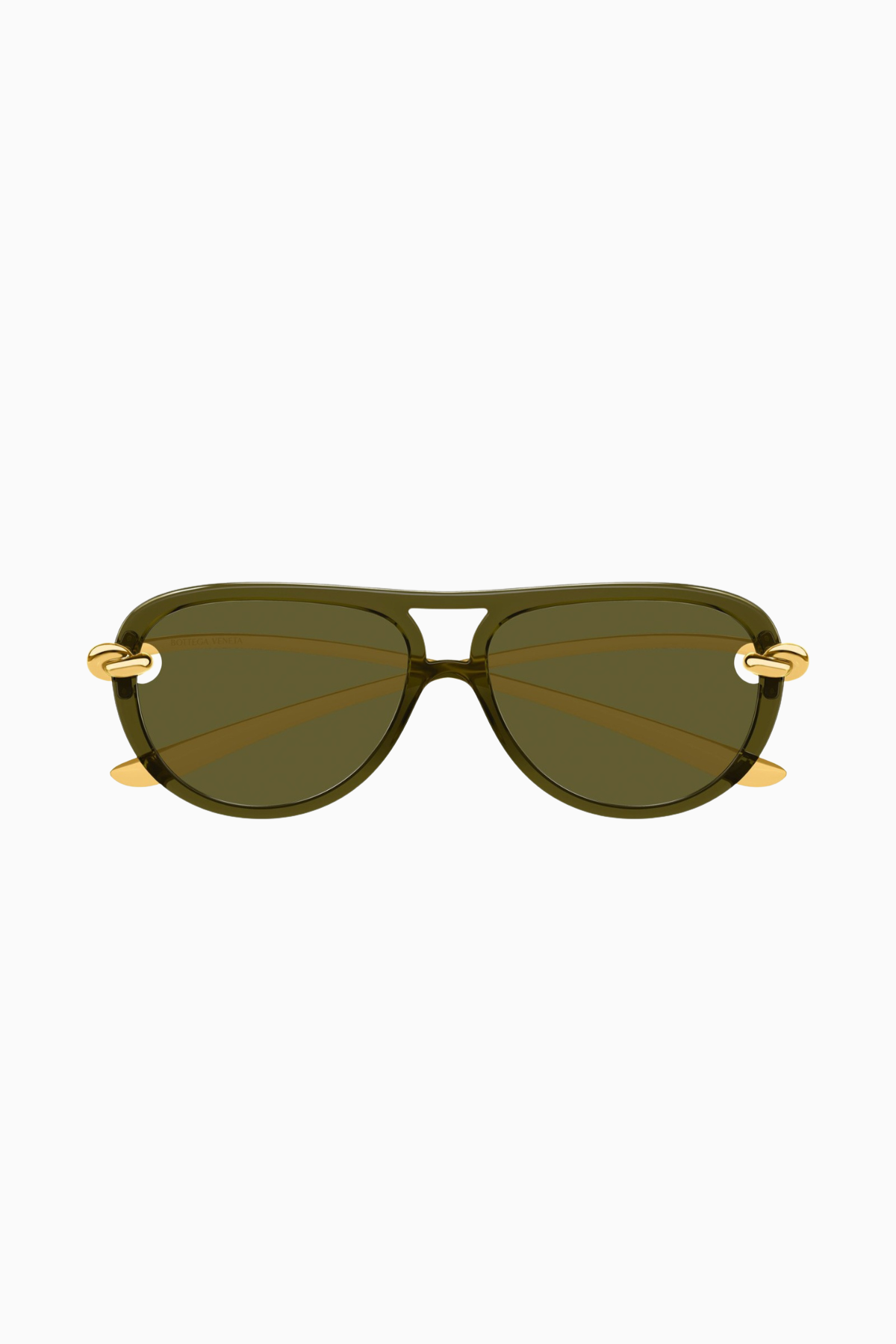 Bottega Veneta Aviator Sunglasses - Green