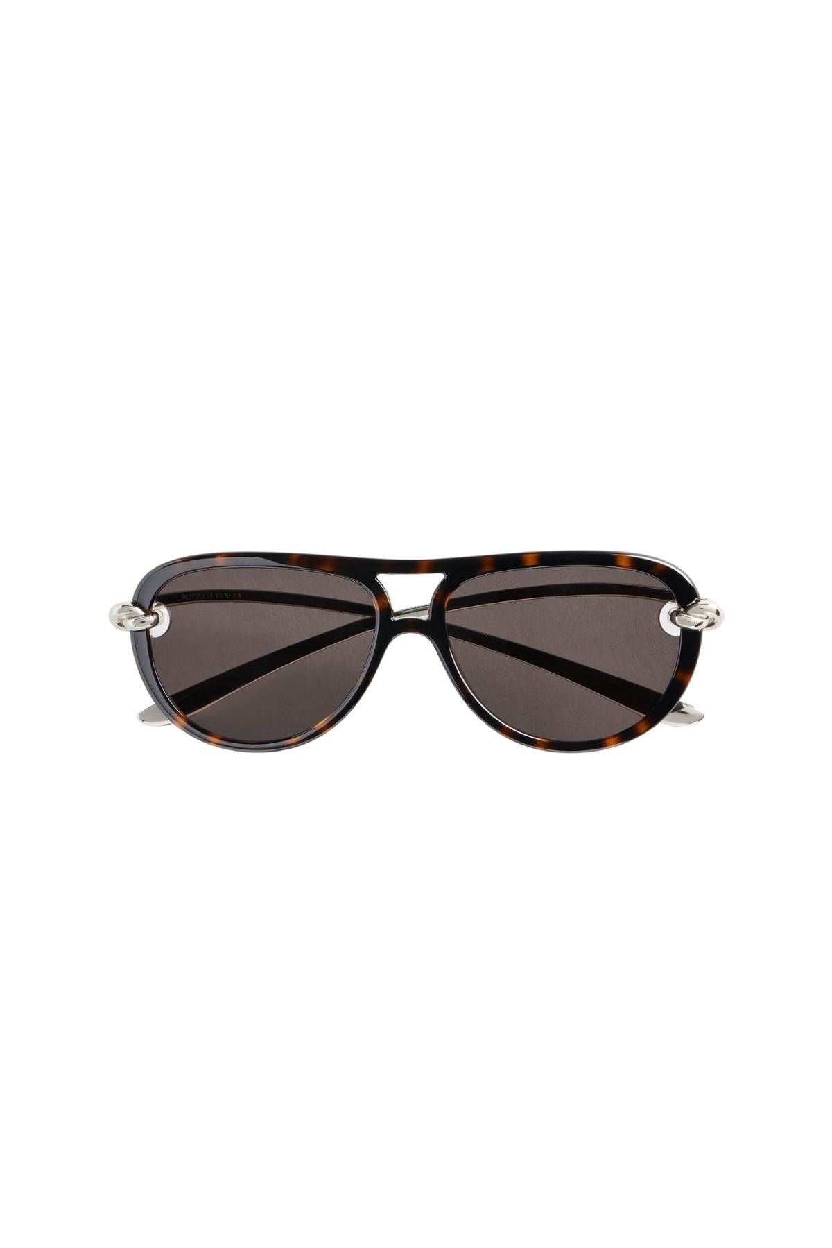 Bottega Veneta Aviator Sunglasses - Havana