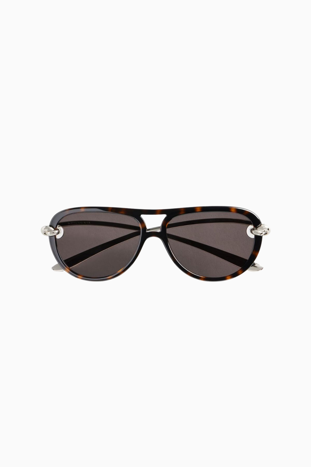 Bottega Veneta Aviator Sunglasses - Havana
