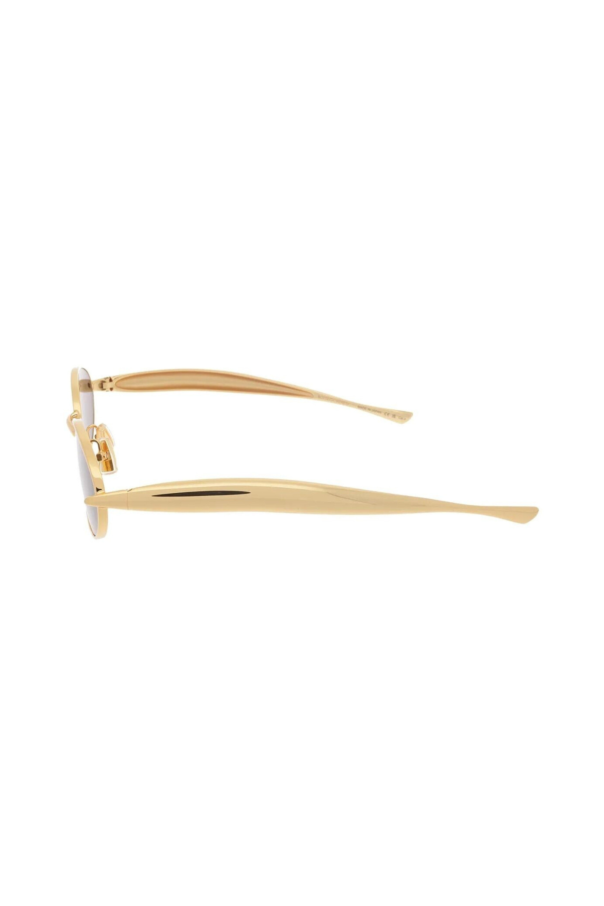 Bottega Veneta Sardine Sunglasses - Gold