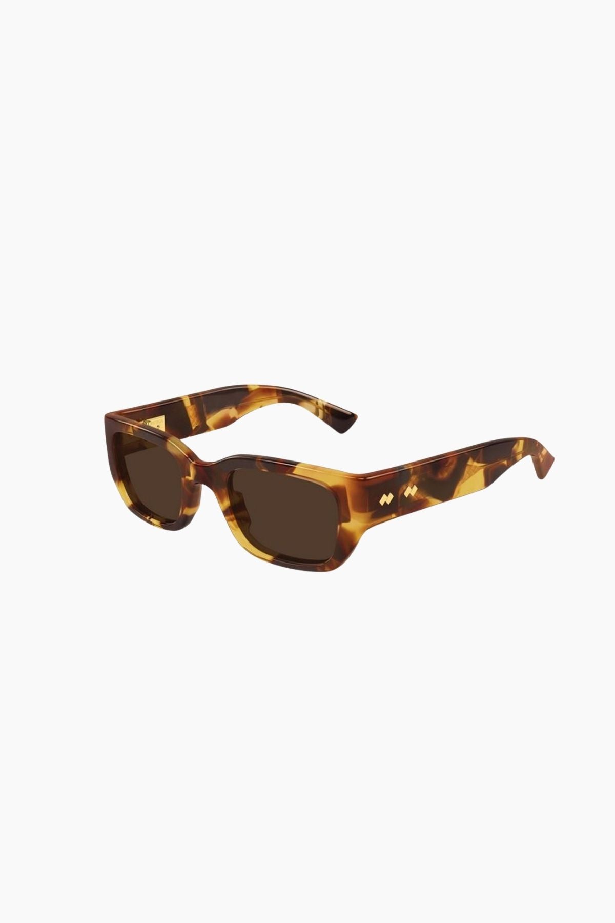 Bottega Veneta Tortoiseshell Frame Sunglasses - Havana
