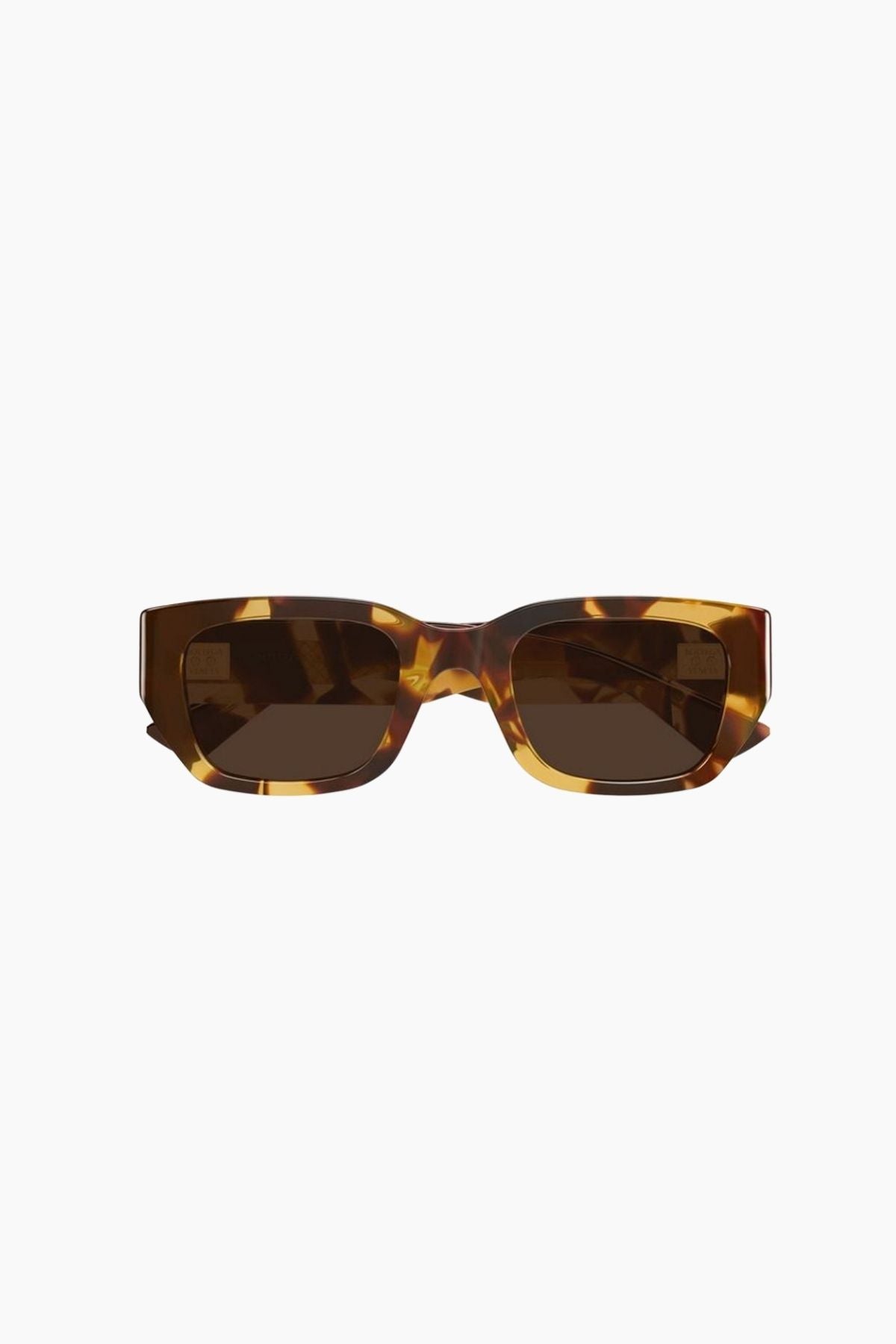 Bottega Veneta Tortoiseshell Frame Sunglasses - Havana