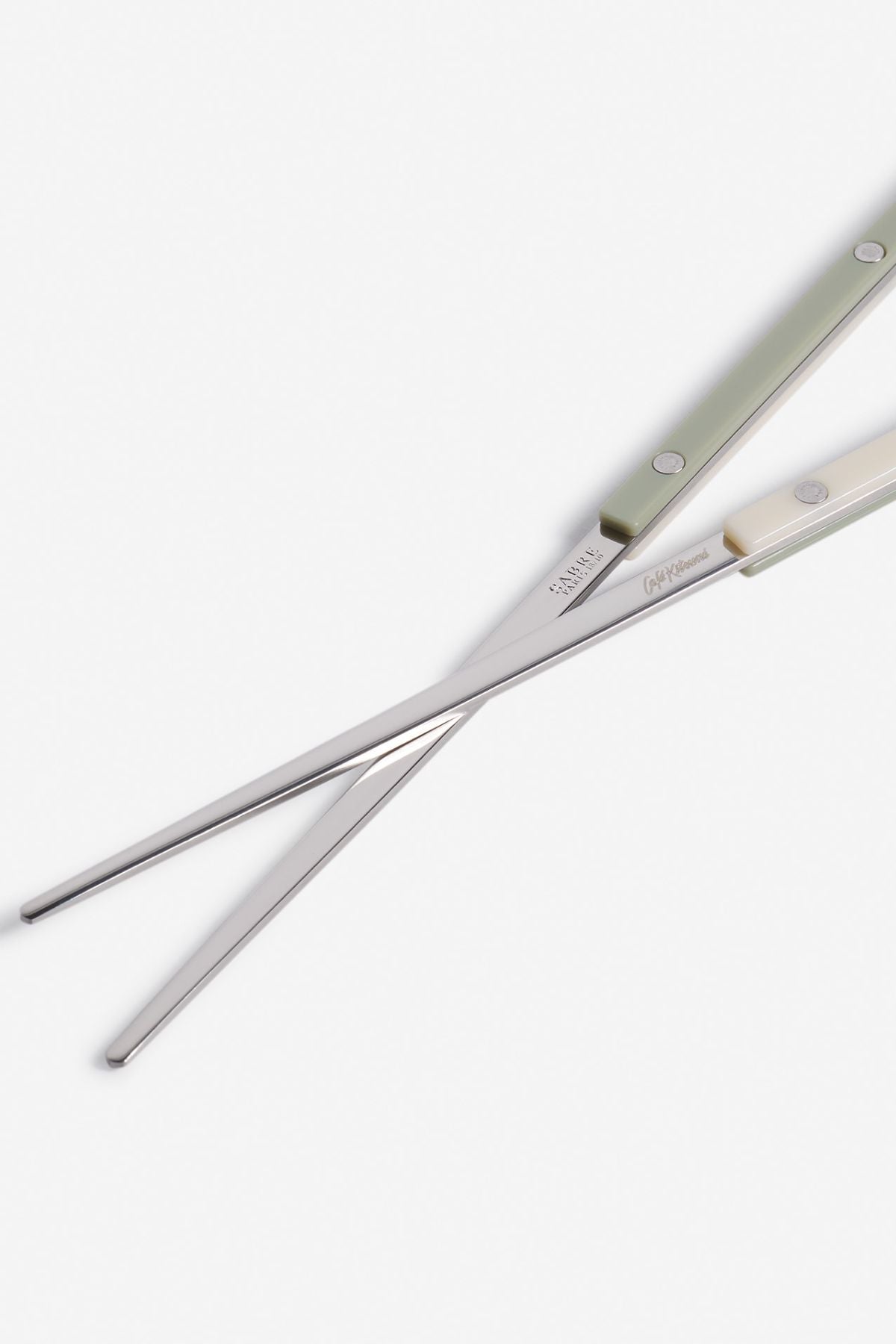 Café Kitsuné Sabre Bistro Chopsticks - Pale Mint/ Tapioca