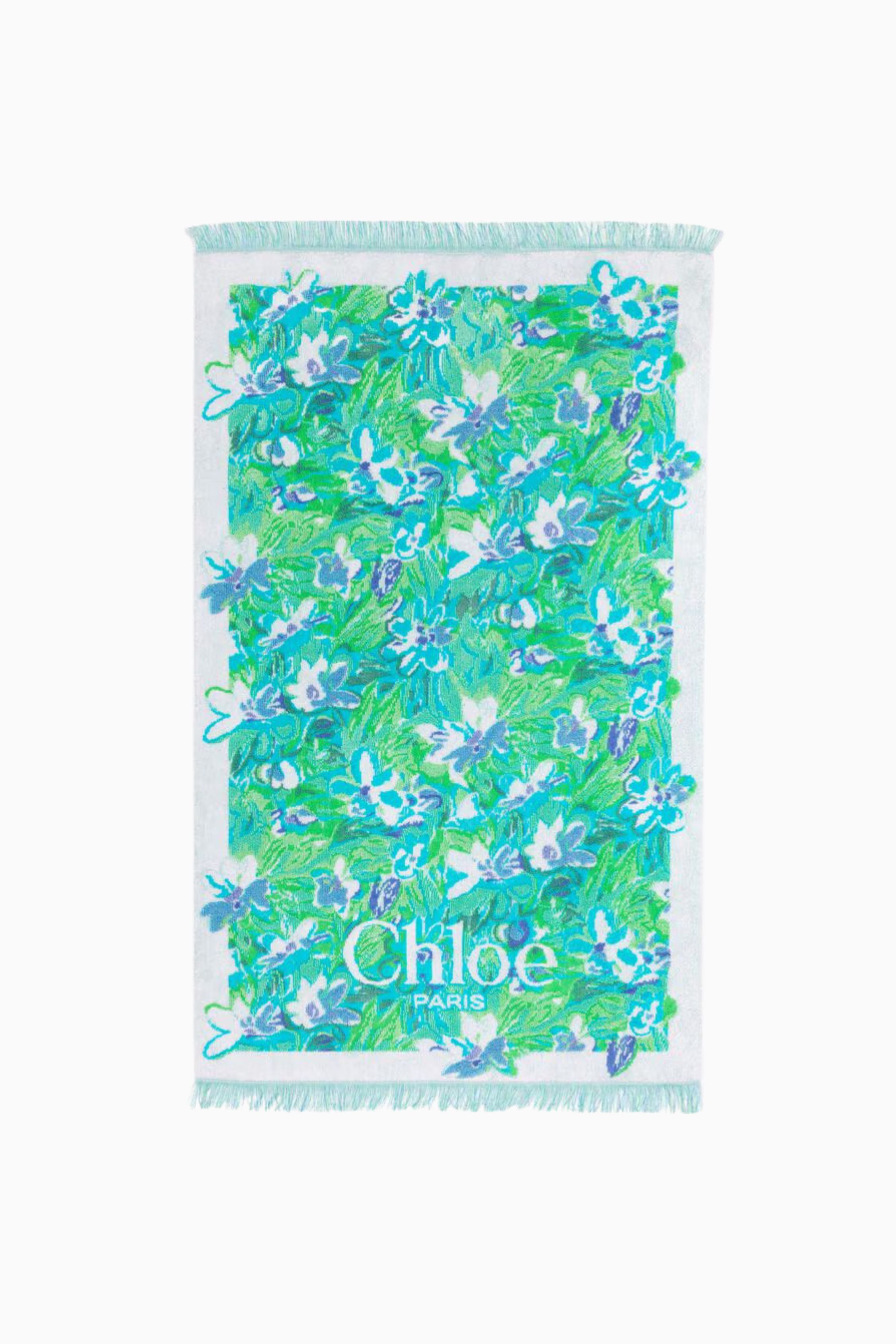 Chloé Beach Towel - Multi Blue