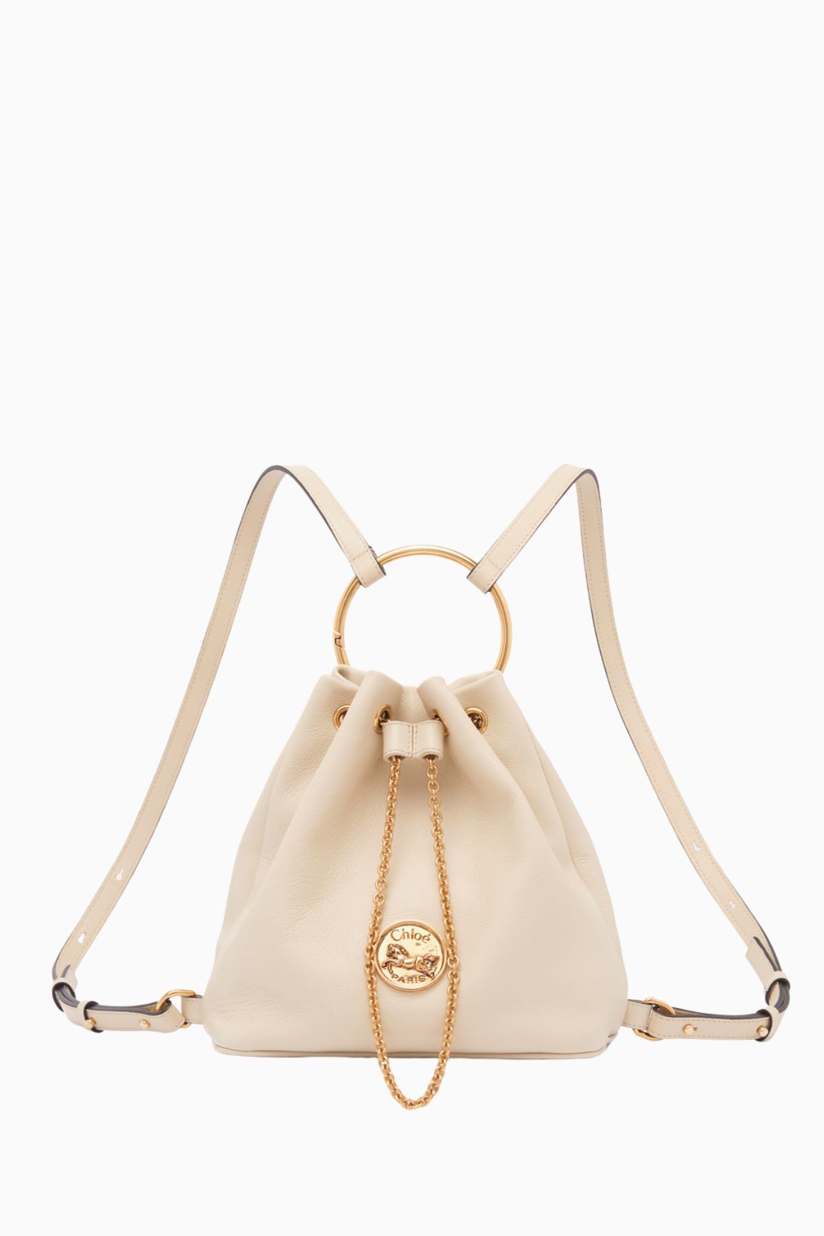 Chloé Bracelet Bag Backpack - Vegetal Beige