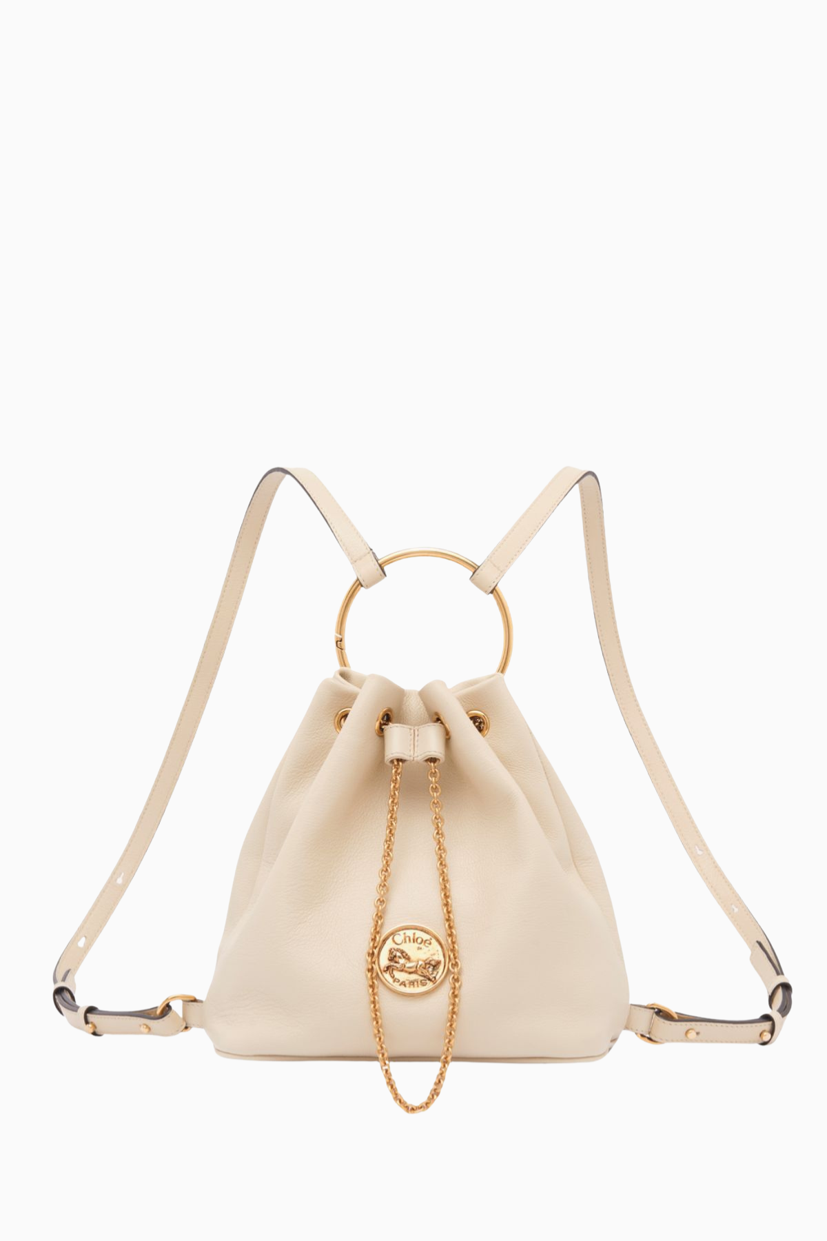 Chloé Bracelet Bag Backpack - Vegetal Beige