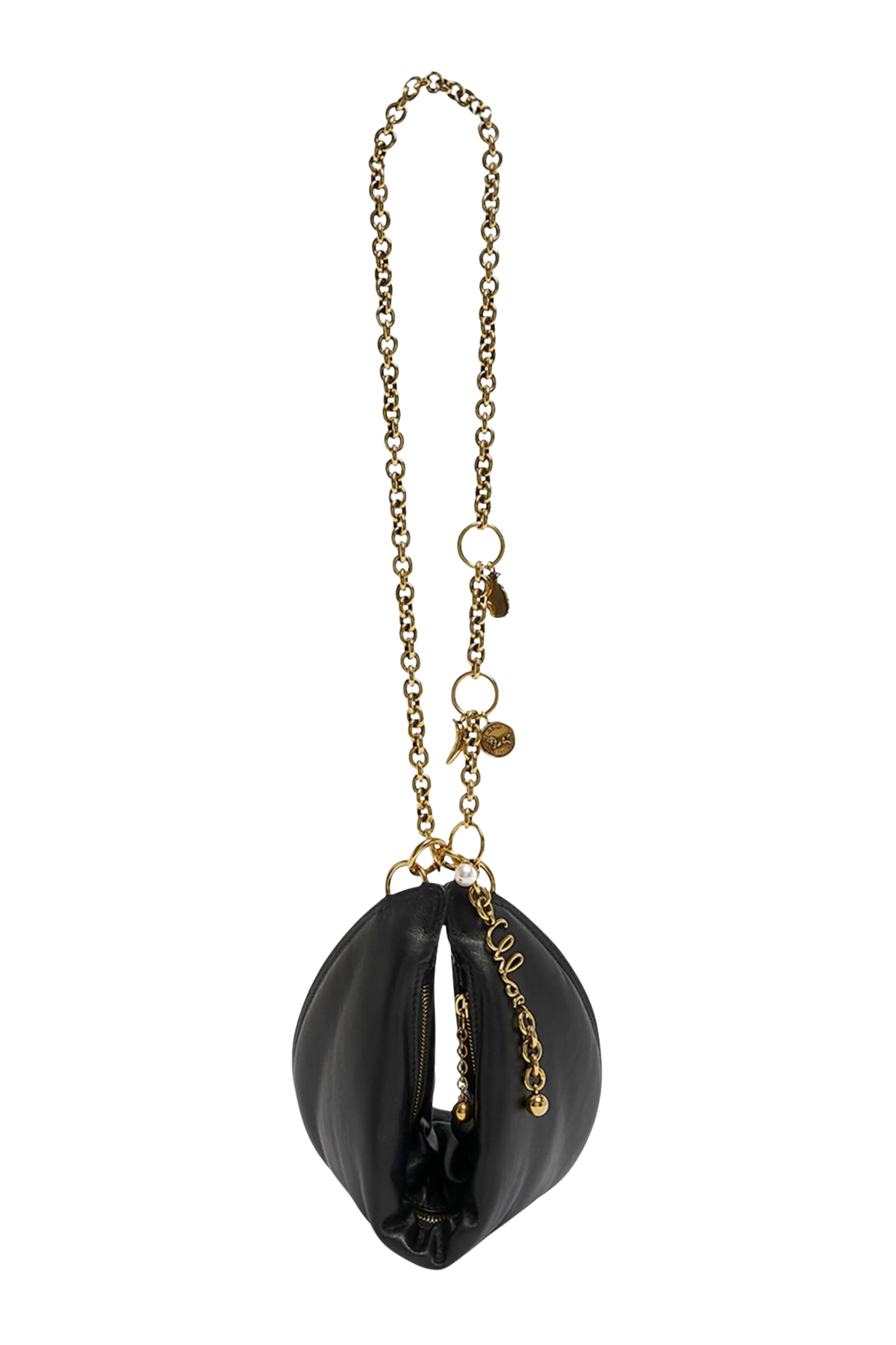 Chloé Icons Mini Half Moon Bag - Black