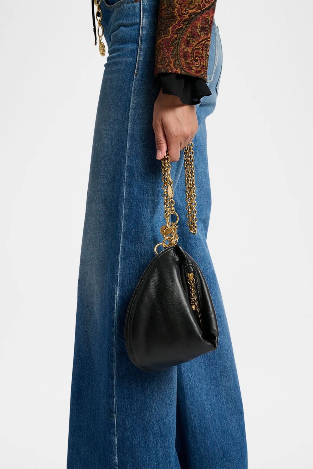 Chloé Icons Mini Half Moon Bag - Black