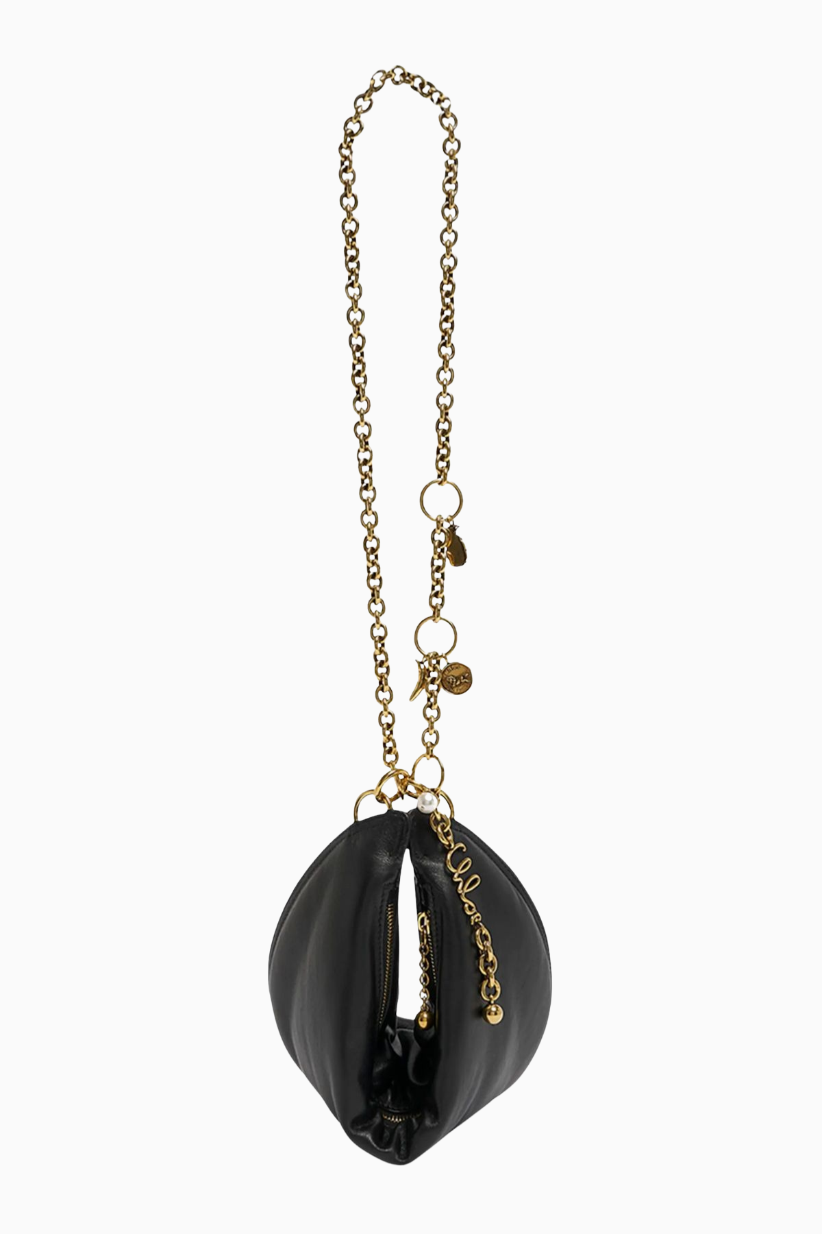 Chloé Icons Mini Half Moon Bag - Black