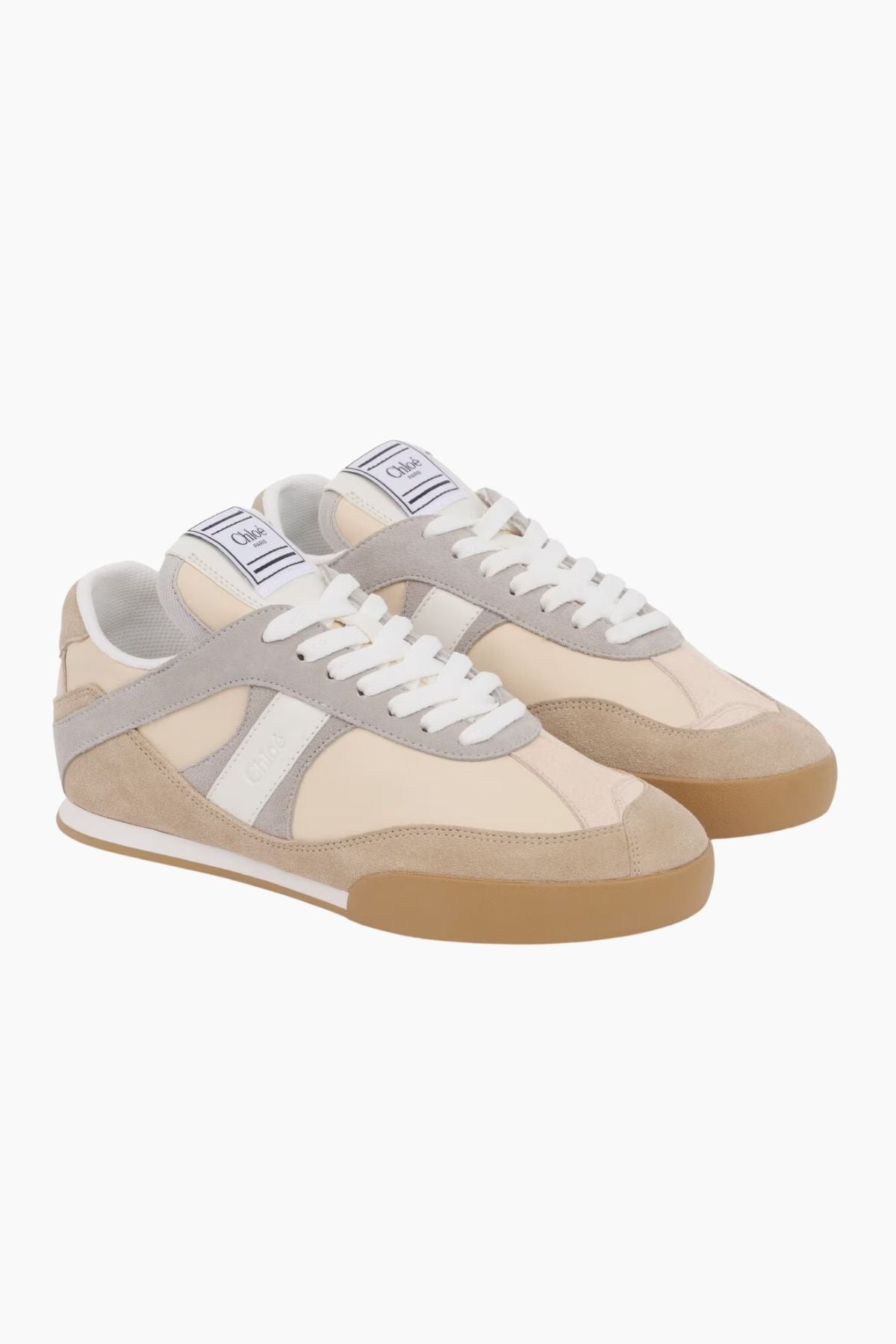 Chloé Kick Sneaker - Dove Grey