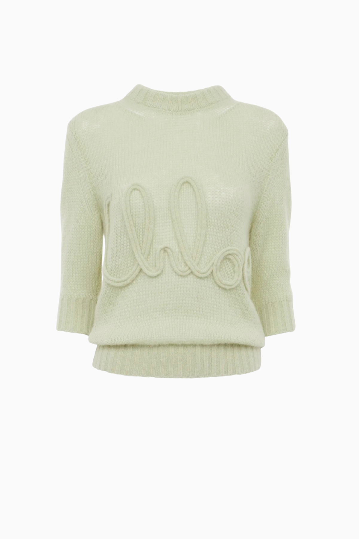Chloé Logo Knit - Gleam Green