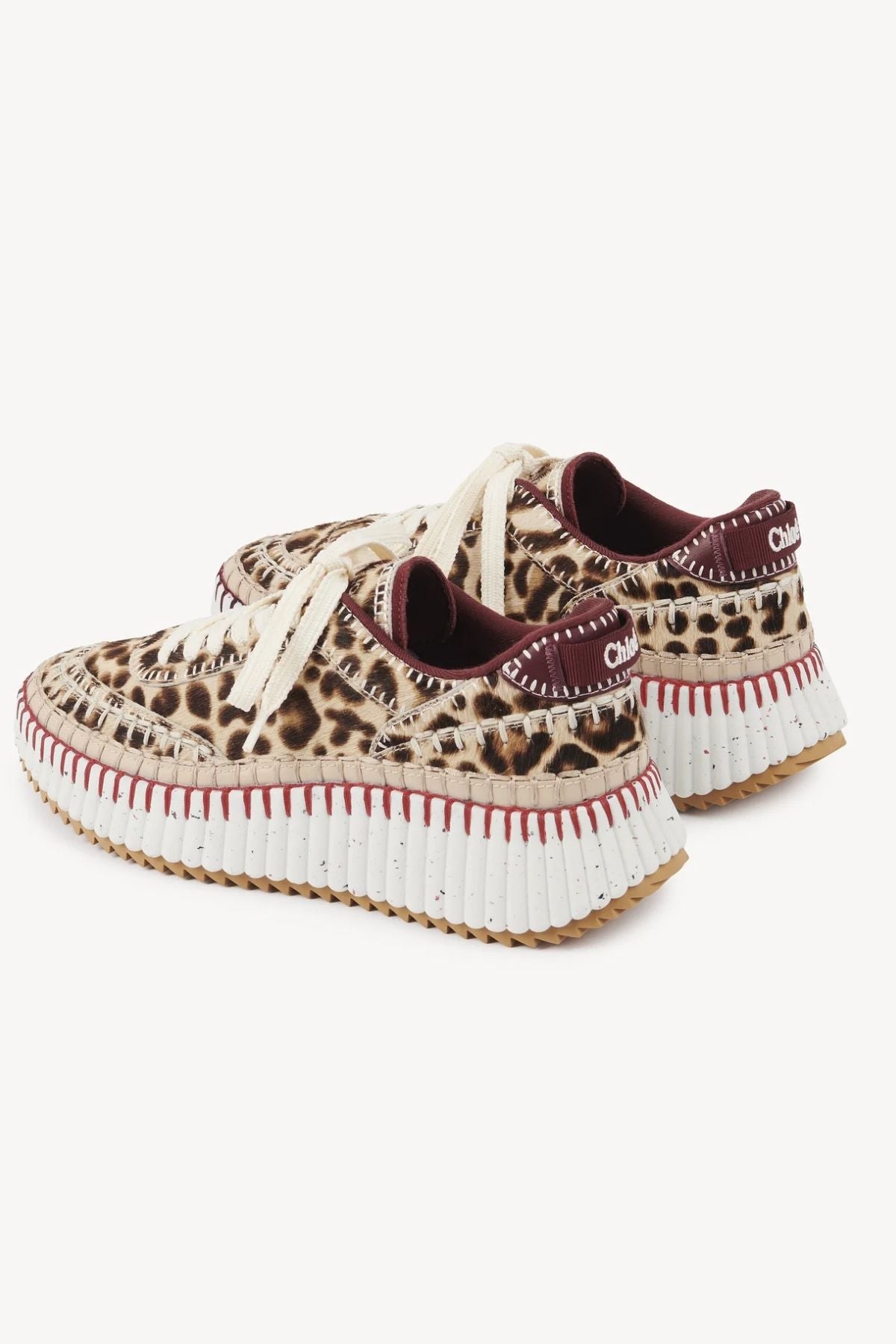 Chloé Nama Sneaker - Jungle Brown